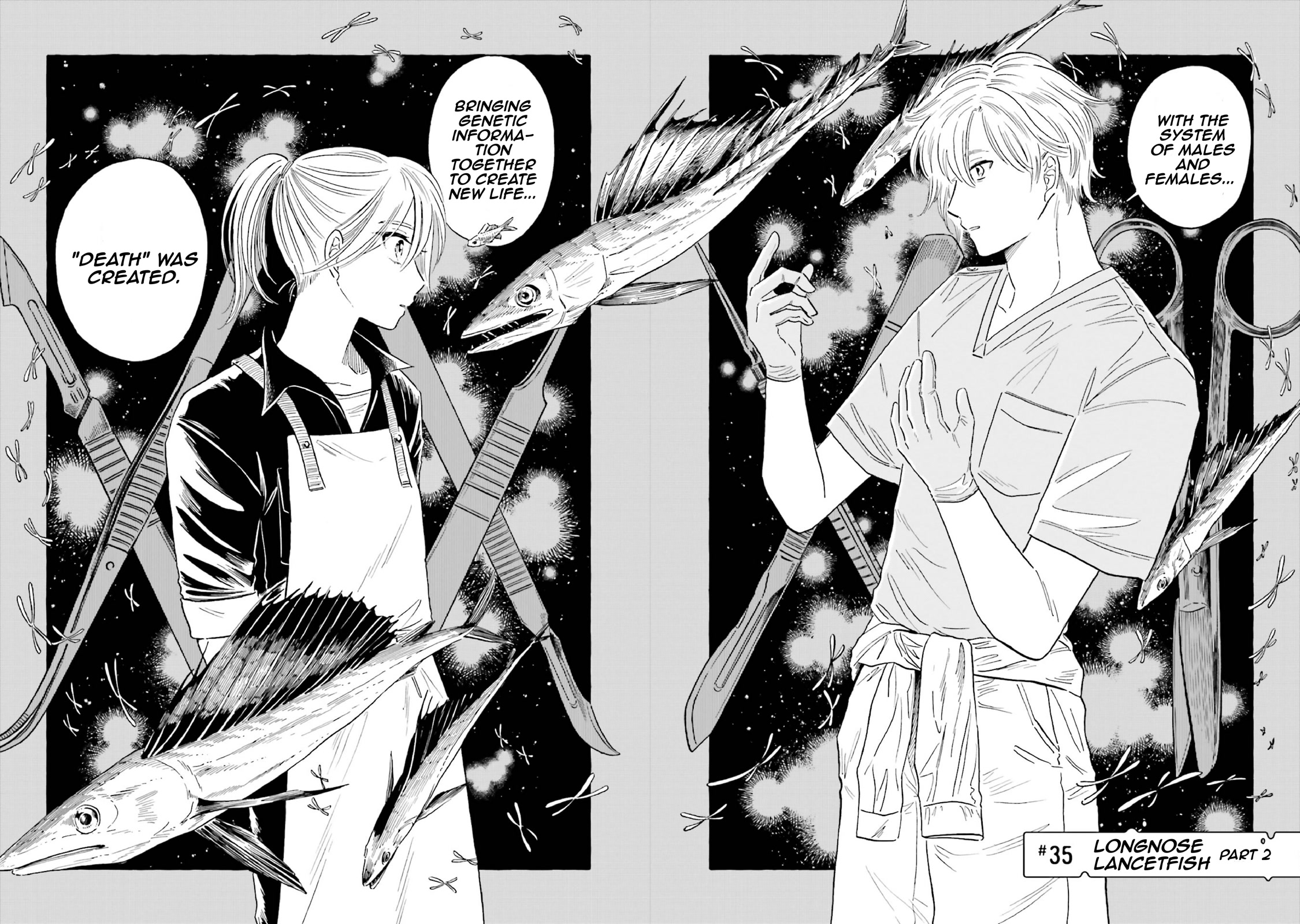 Deep Sea Aquarium Magmell Chapter 35 page 2 - Chapter 35: Longnose Lancetfish, Part 2