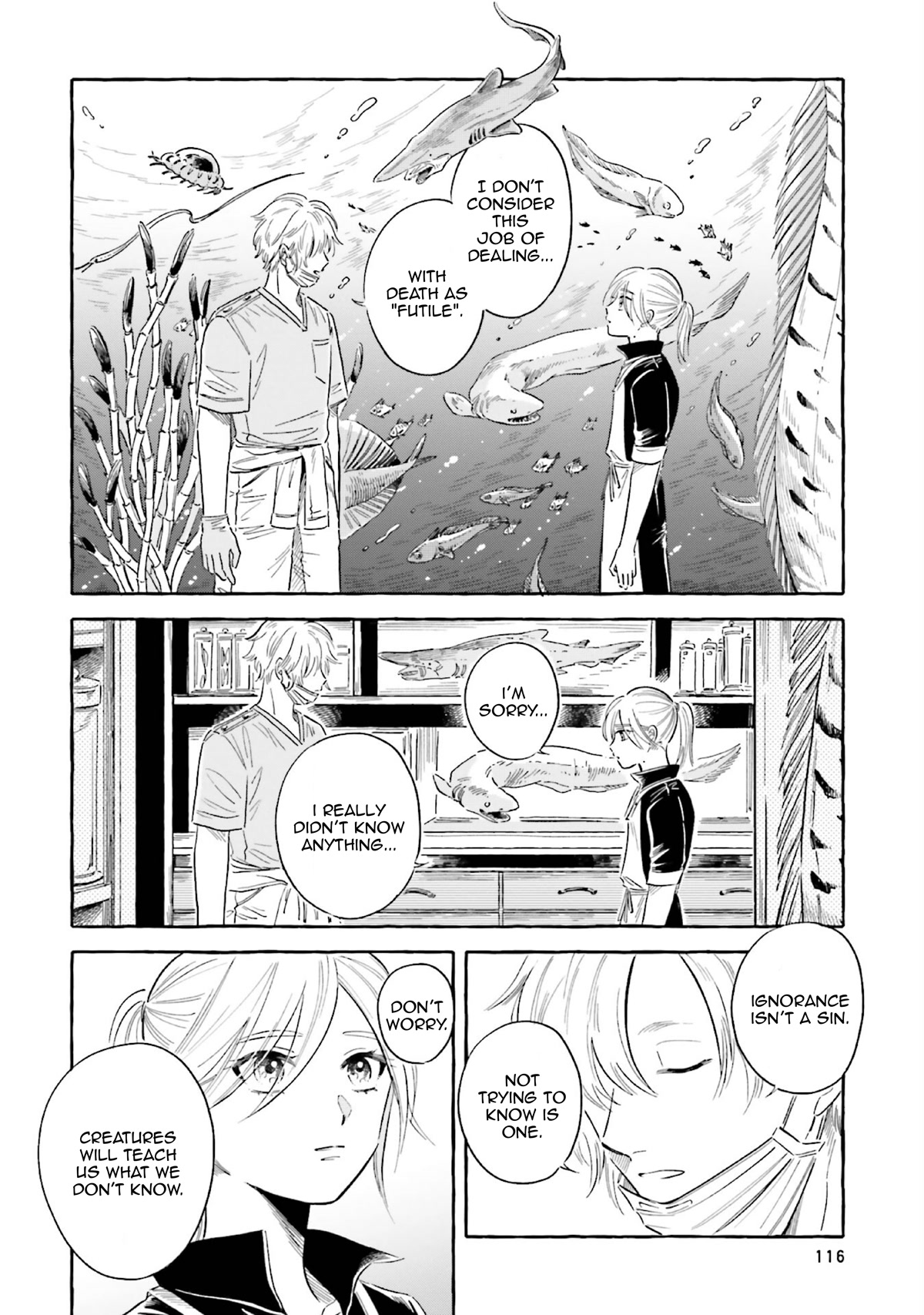 Deep Sea Aquarium Magmell Chapter 35 page 5 - Chapter 35: Longnose Lancetfish, Part 2