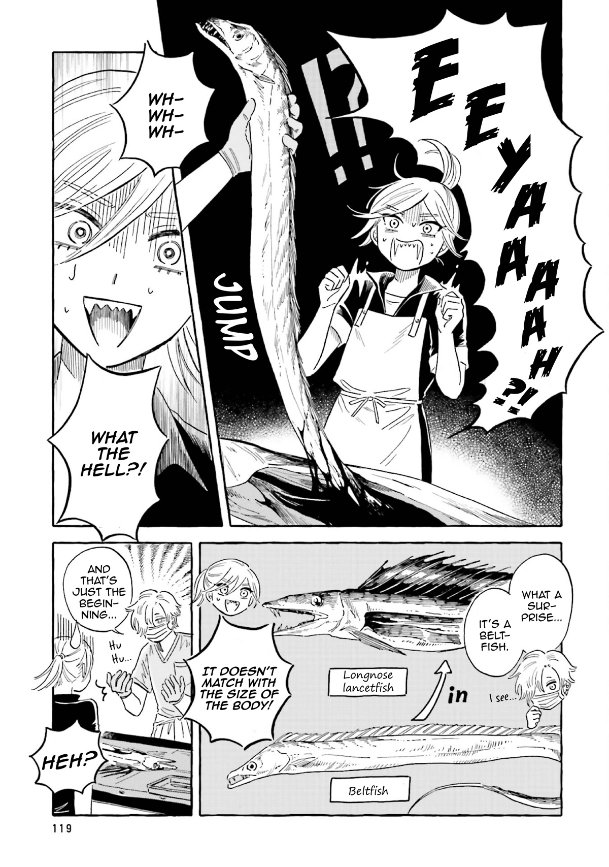 Deep Sea Aquarium Magmell Chapter 35 page 8 - Chapter 35: Longnose Lancetfish, Part 2