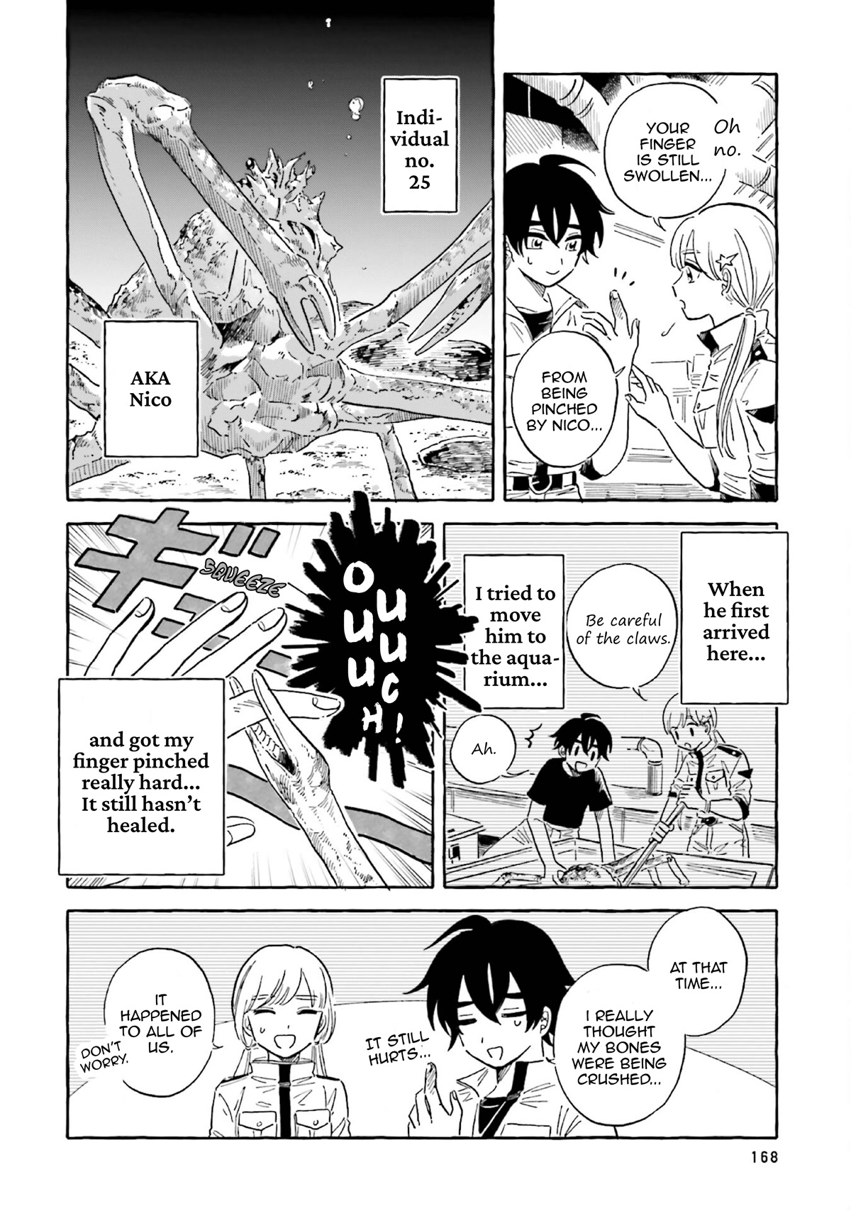 Deep Sea Aquarium Magmell Chapter 37 page 10 - Chapter 37: Japanese Spider Crab