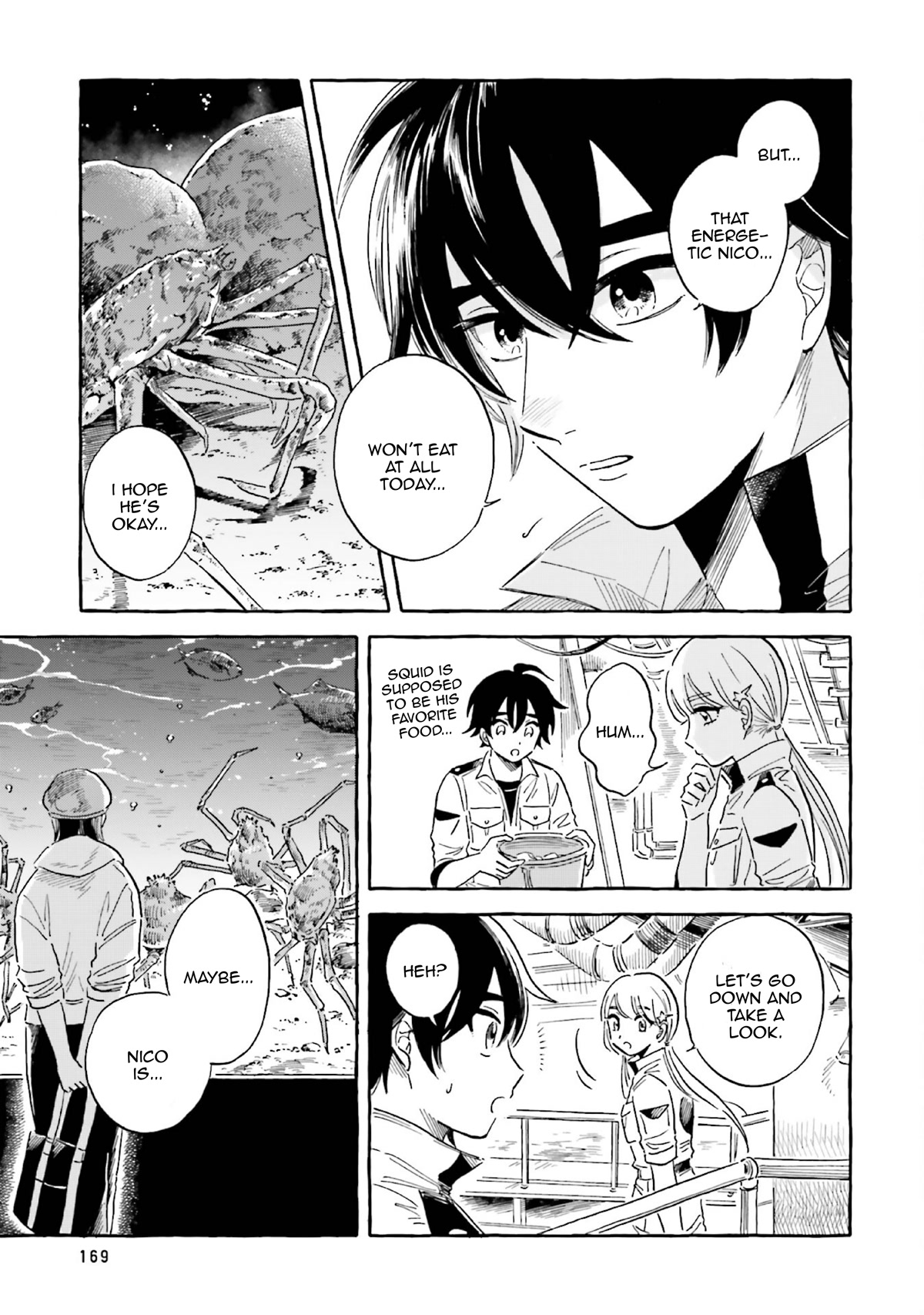 Deep Sea Aquarium Magmell Chapter 37 page 11 - Chapter 37: Japanese Spider Crab