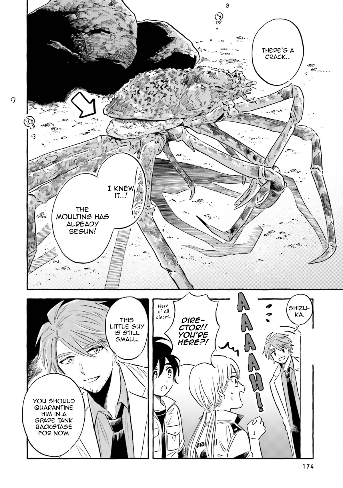 Deep Sea Aquarium Magmell Chapter 37 page 16 - Chapter 37: Japanese Spider Crab