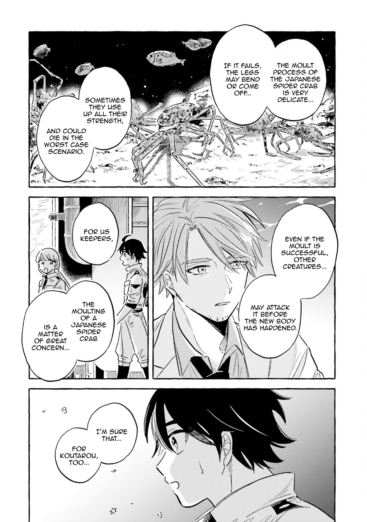 Deep Sea Aquarium Magmell Chapter 37 page 18 - Chapter 37: Japanese Spider Crab