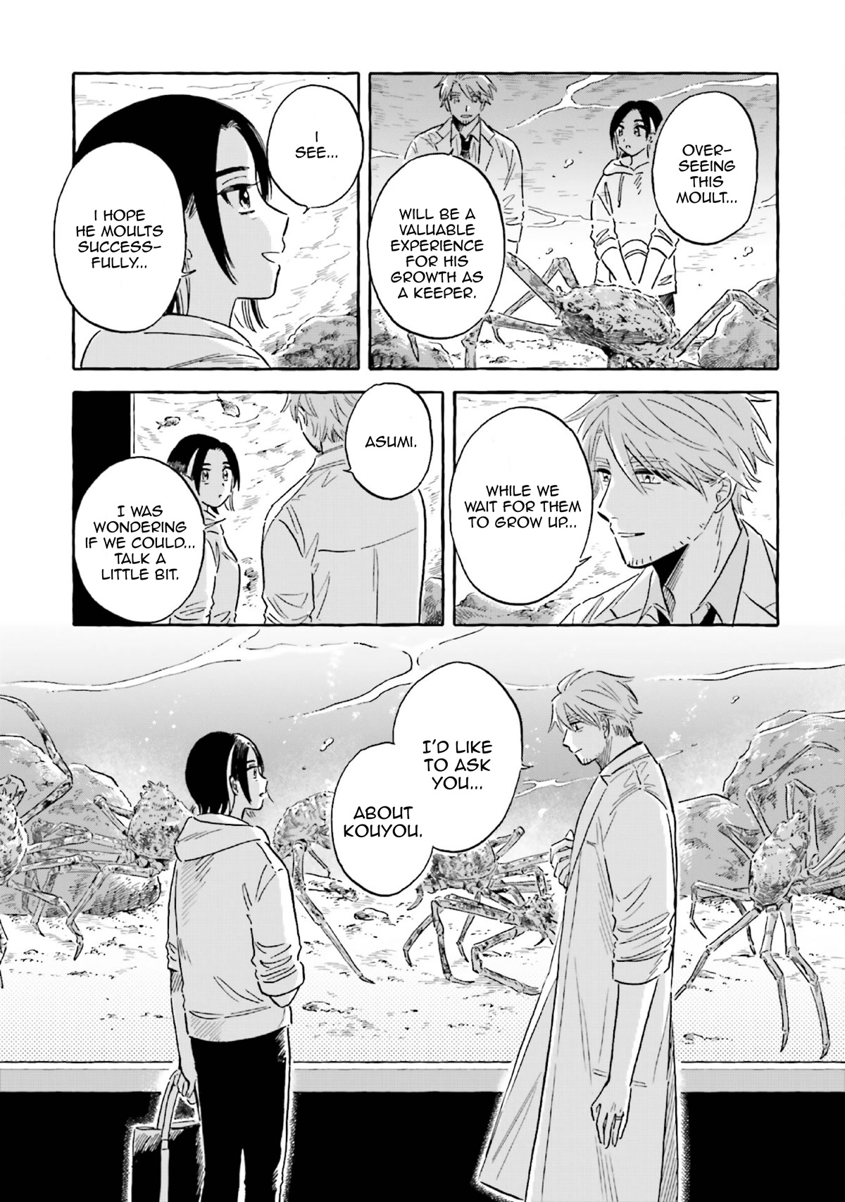 Deep Sea Aquarium Magmell Chapter 37 page 19 - Chapter 37: Japanese Spider Crab