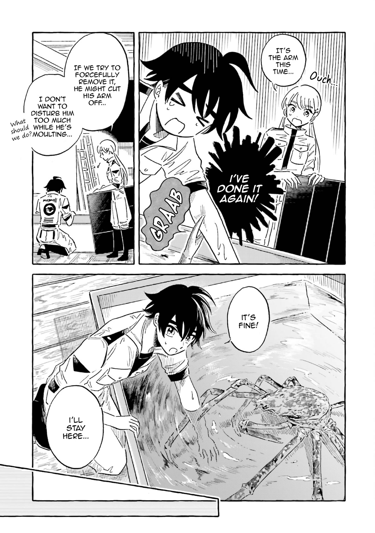 Deep Sea Aquarium Magmell Chapter 37 page 21 - Chapter 37: Japanese Spider Crab