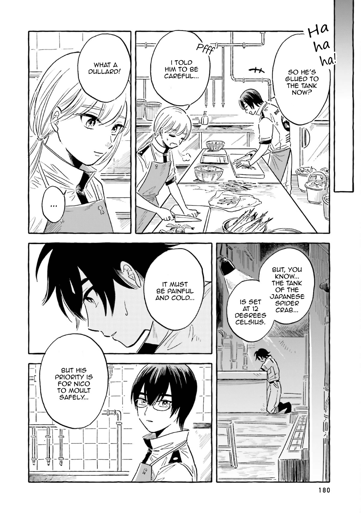 Deep Sea Aquarium Magmell Chapter 37 page 22 - Chapter 37: Japanese Spider Crab