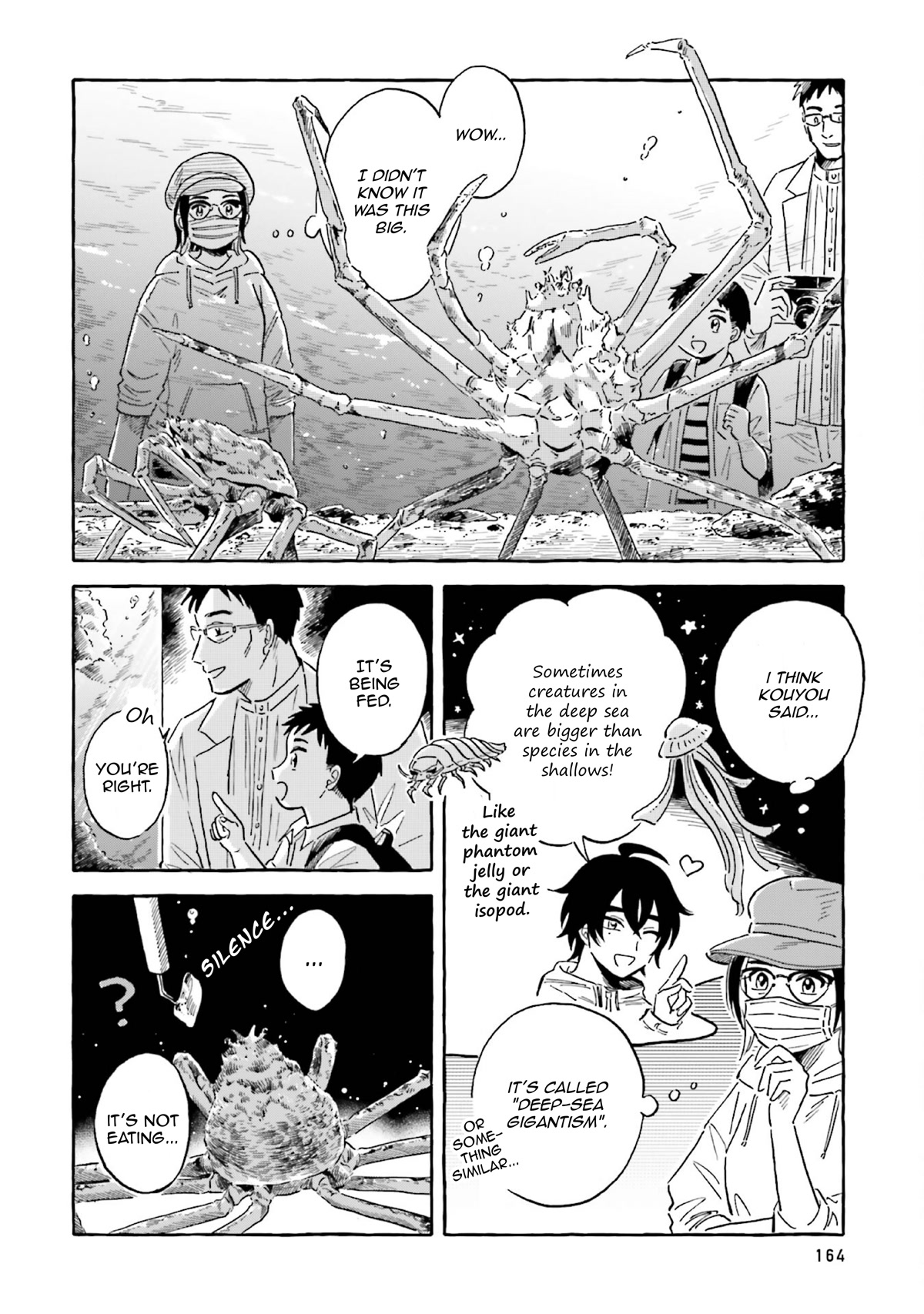 Deep Sea Aquarium Magmell Chapter 37 page 6 - Chapter 37: Japanese Spider Crab