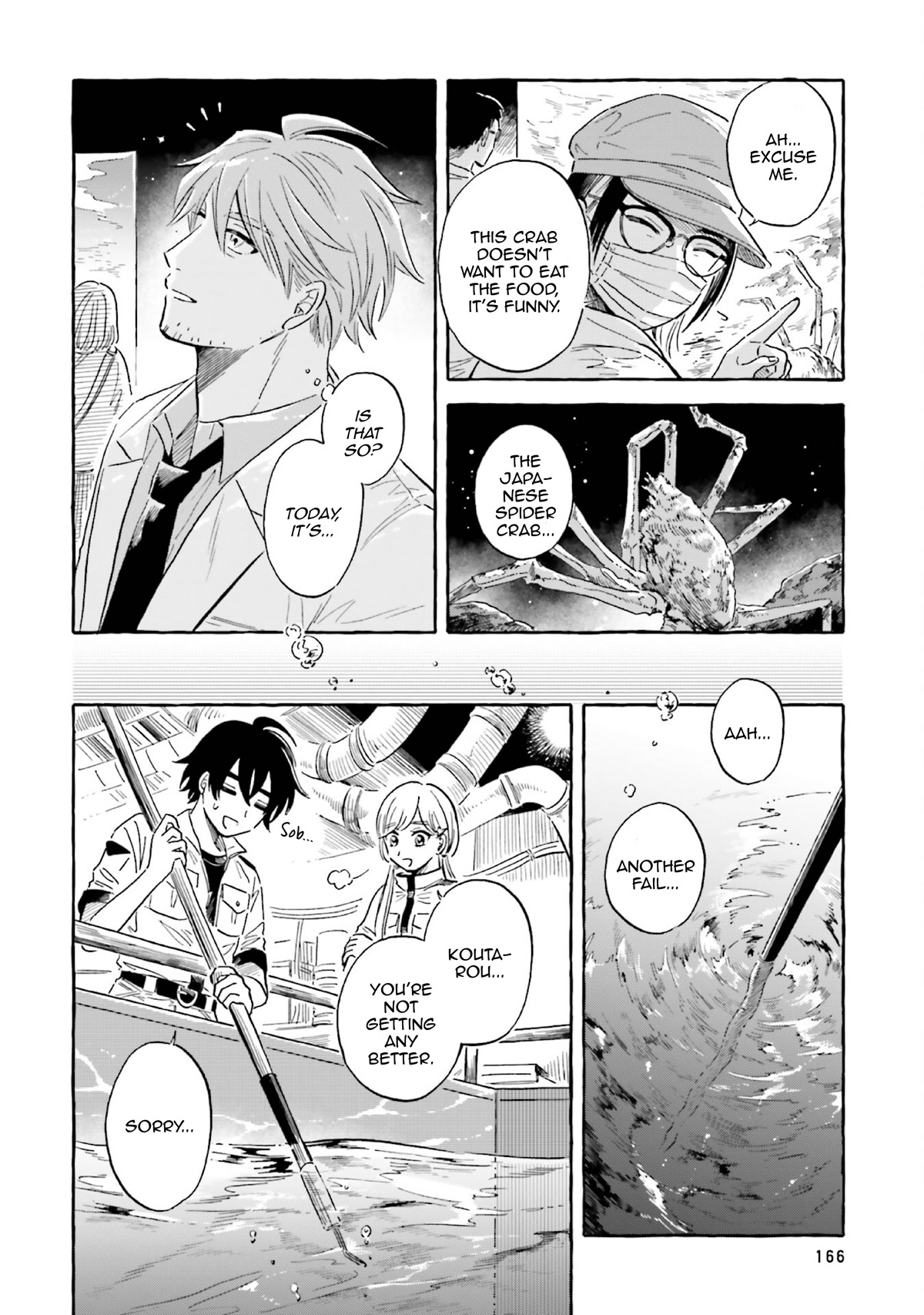 Deep Sea Aquarium Magmell Chapter 37 page 8 - Chapter 37: Japanese Spider Crab