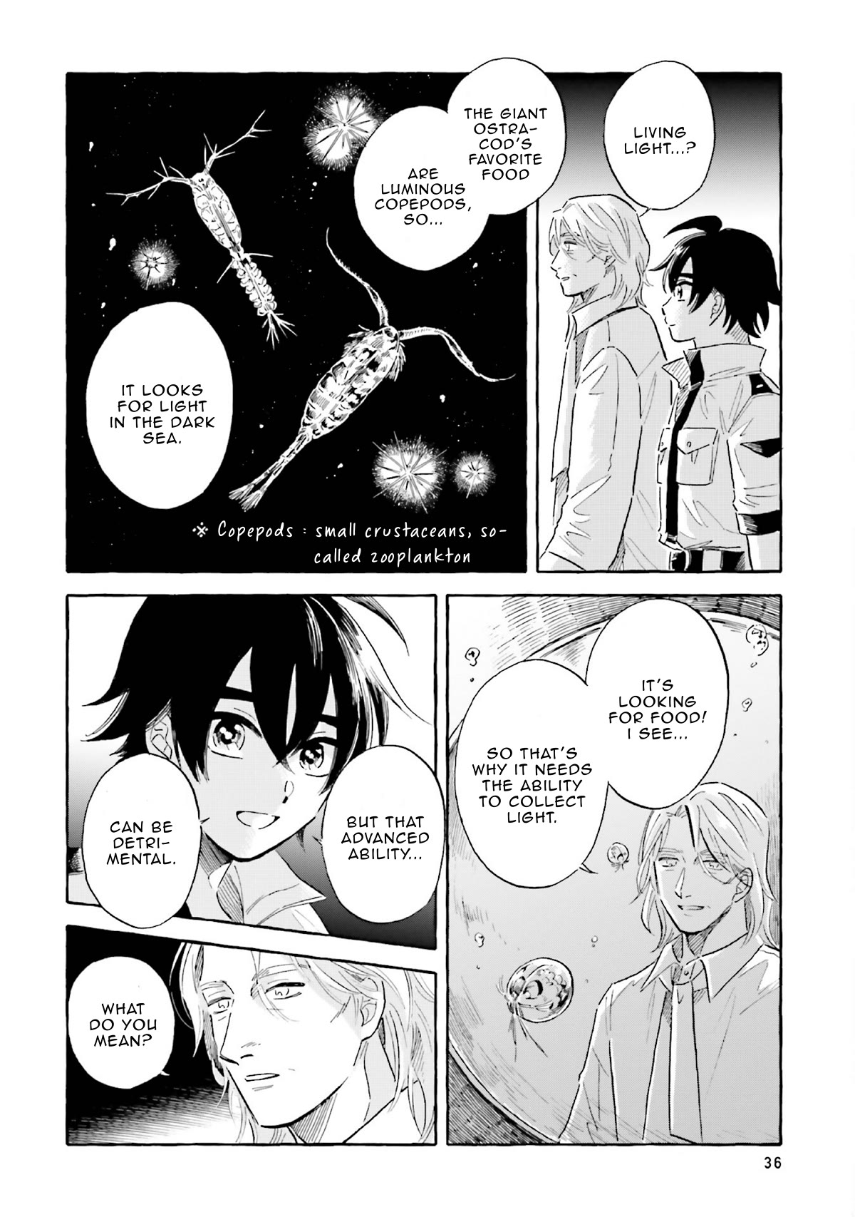 Deep Sea Aquarium Magmell Chapter 38 page 34 - Chapter 38: Giant Ostracod
