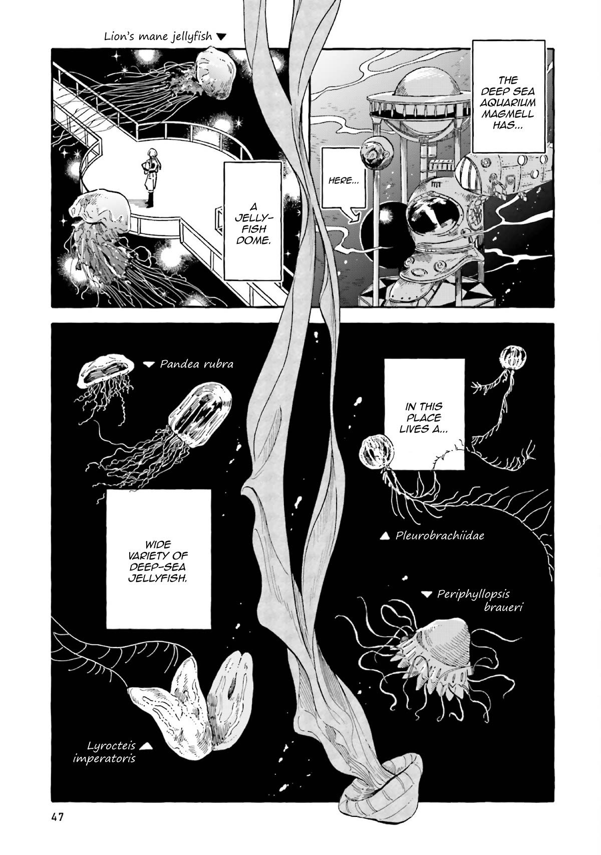 Deep Sea Aquarium Magmell Chapter 39 page 3 - Chapter 39: Giant Siphonophore