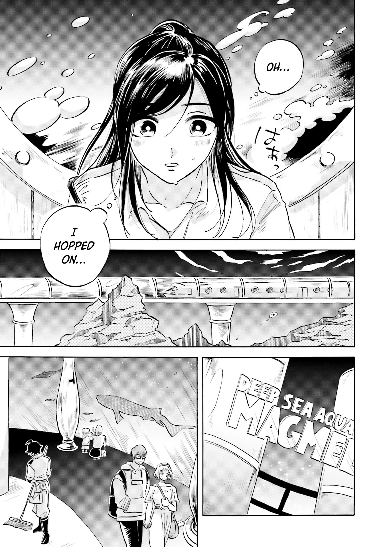 Deep Sea Aquarium Magmell Chapter 4.5 page 6 - Chapter 4.5: Deep Sea Jellyfish
