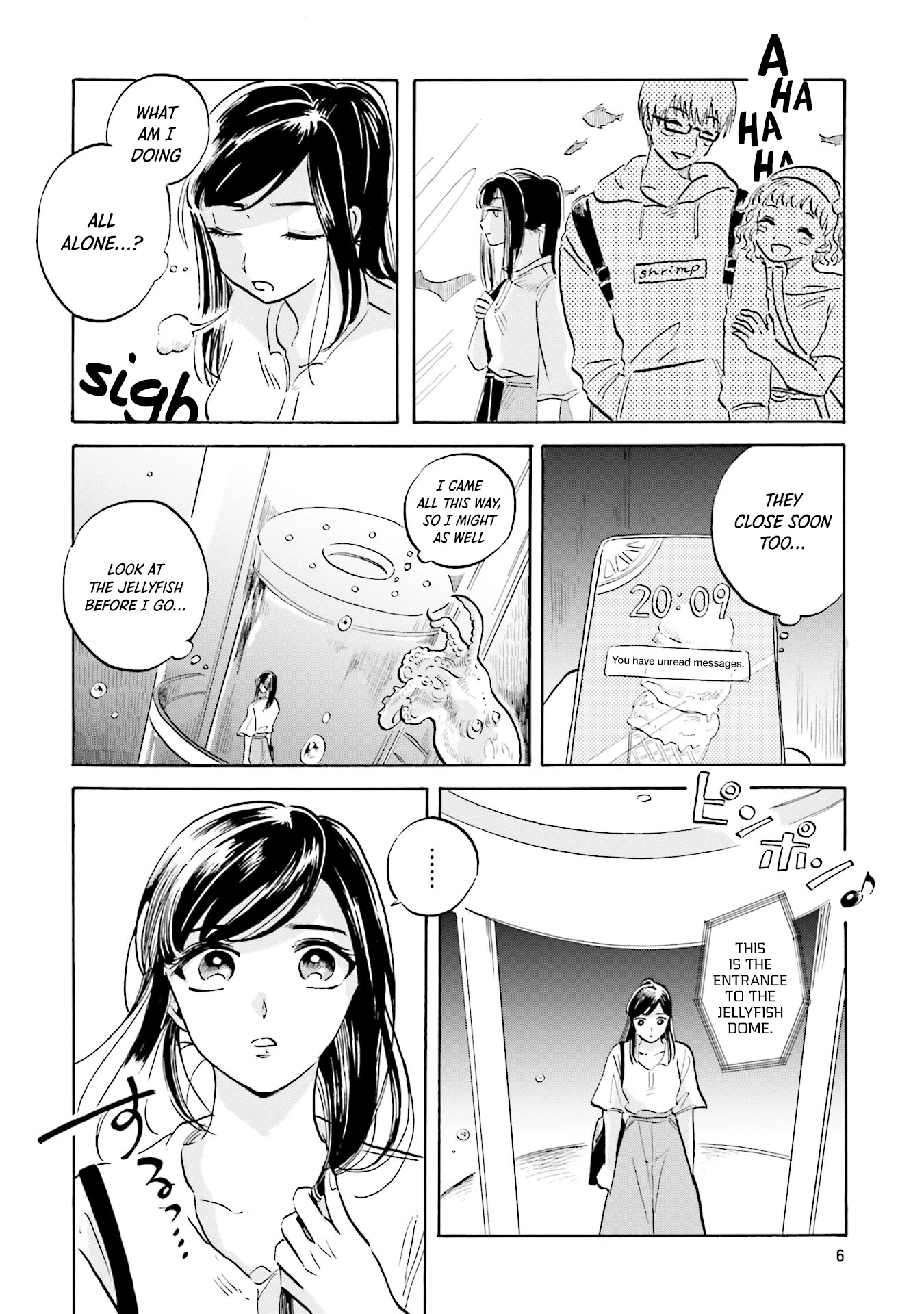 Deep Sea Aquarium Magmell Chapter 4.5 page 7 - Chapter 4.5: Deep Sea Jellyfish