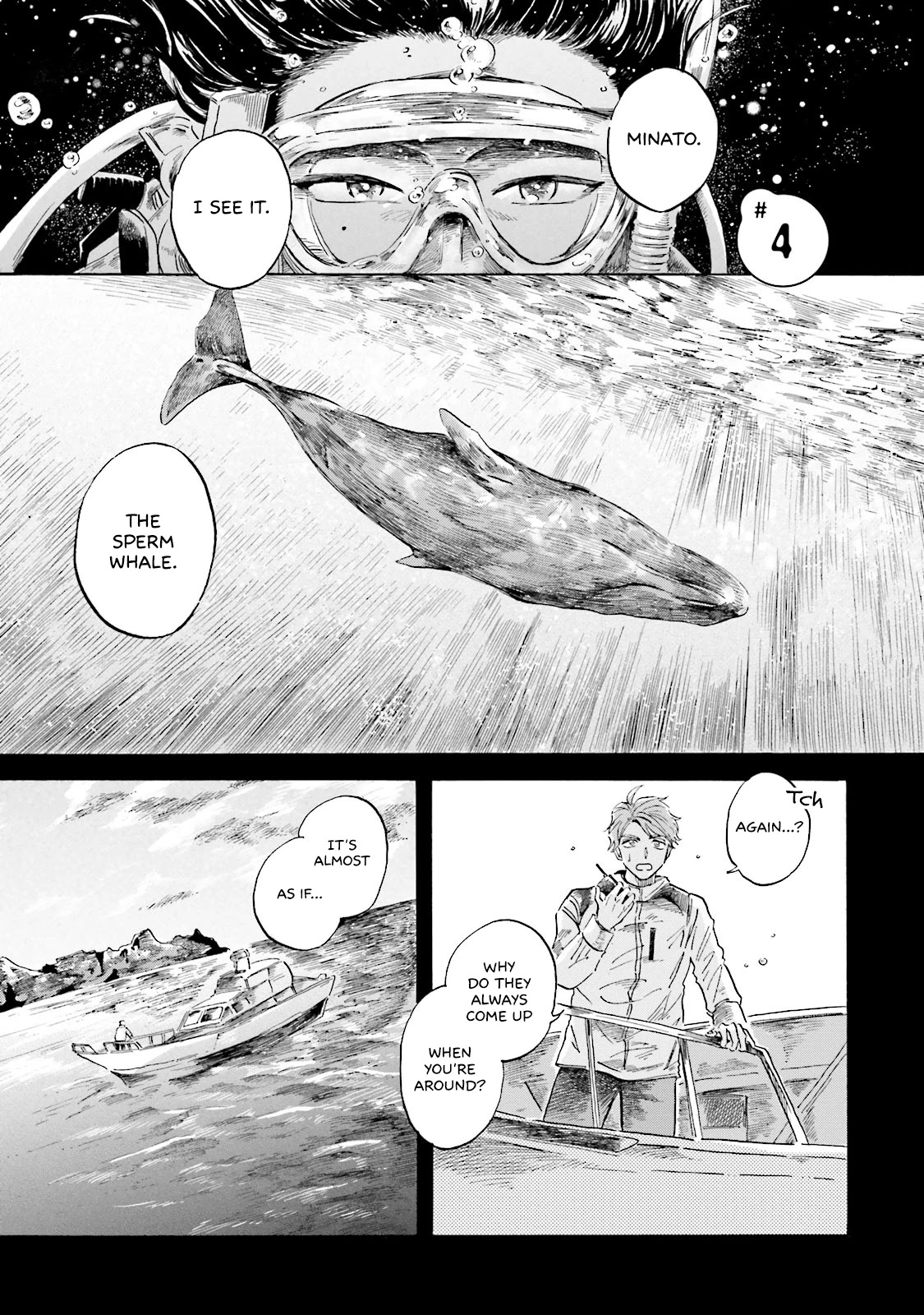 Deep Sea Aquarium Magmell Chapter 4 page 1 - Chapter 4: Sperm Whale