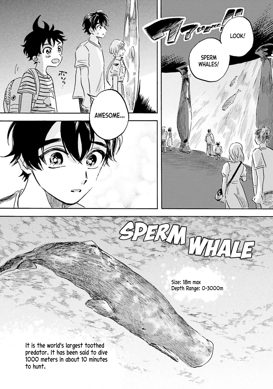 Deep Sea Aquarium Magmell Chapter 4 page 42 - Chapter 4: Sperm Whale