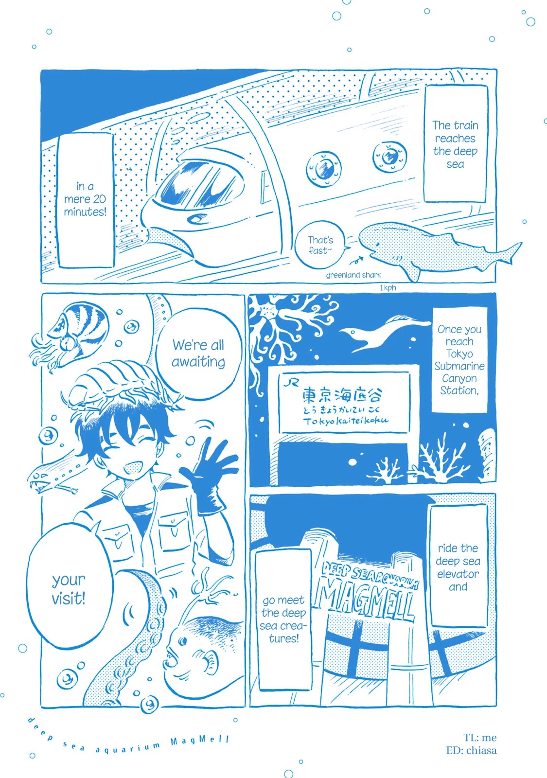 Deep Sea Aquarium Magmell Chapter 4 page 52 - Chapter 4: Sperm Whale