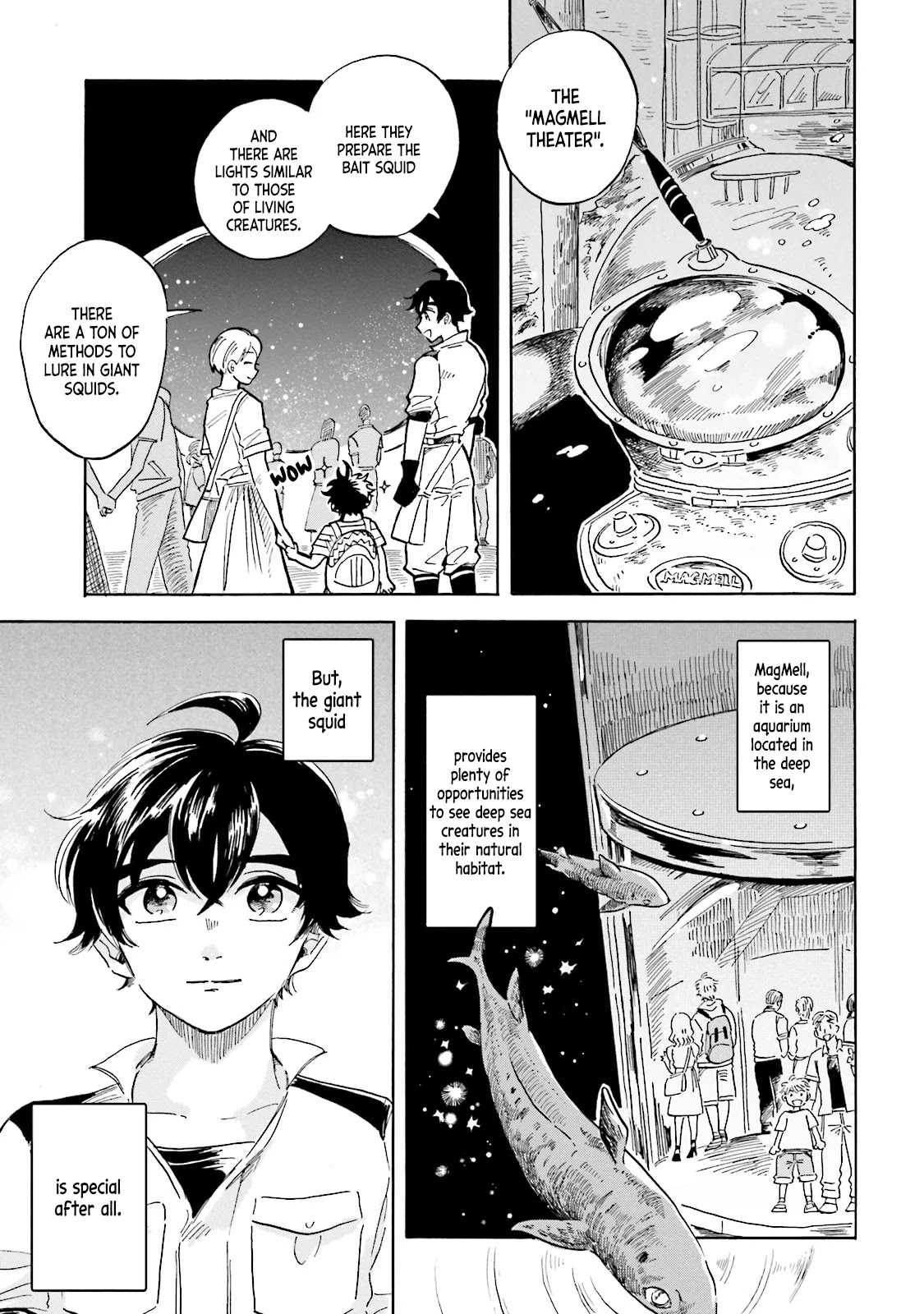 Deep Sea Aquarium Magmell Chapter 4 page 8 - Chapter 4: Sperm Whale