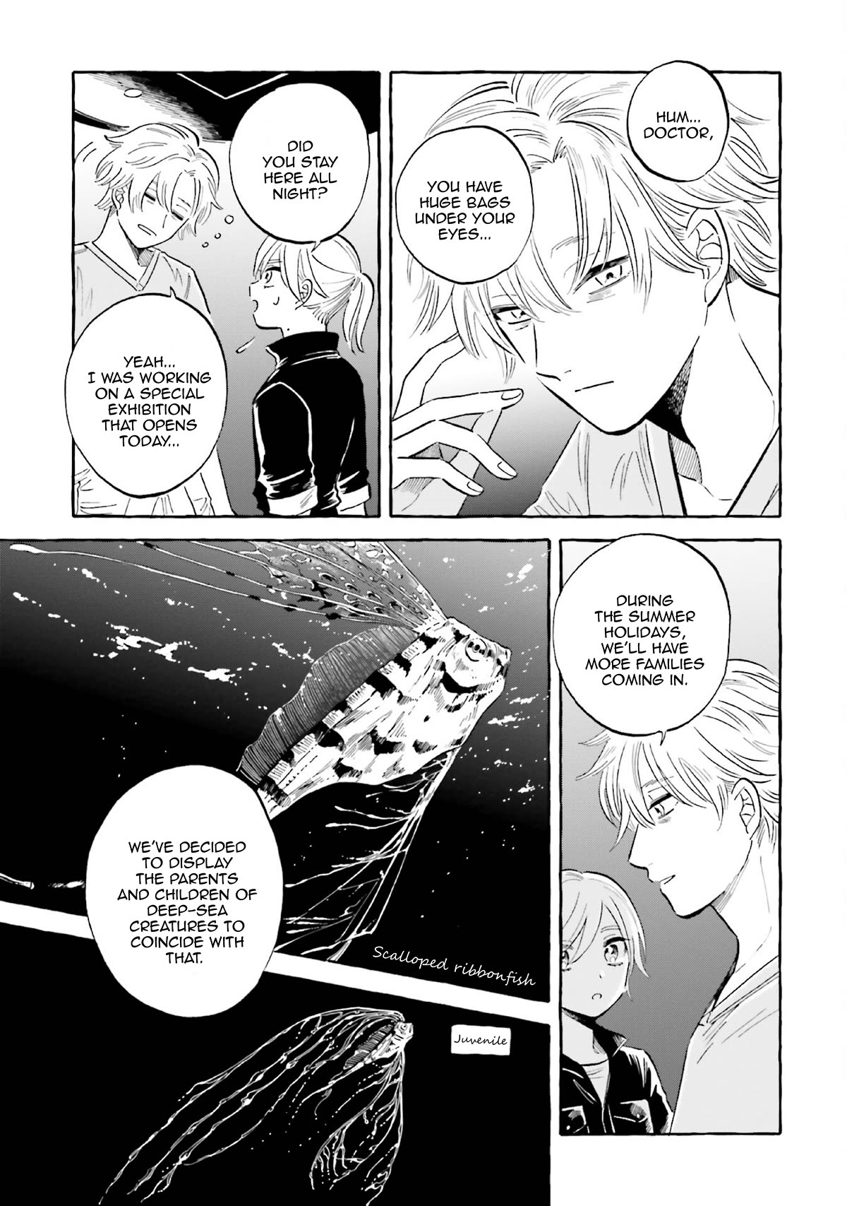Deep Sea Aquarium Magmell Chapter 41 page 11 - Chapter 41: Gibberfish, Part 1