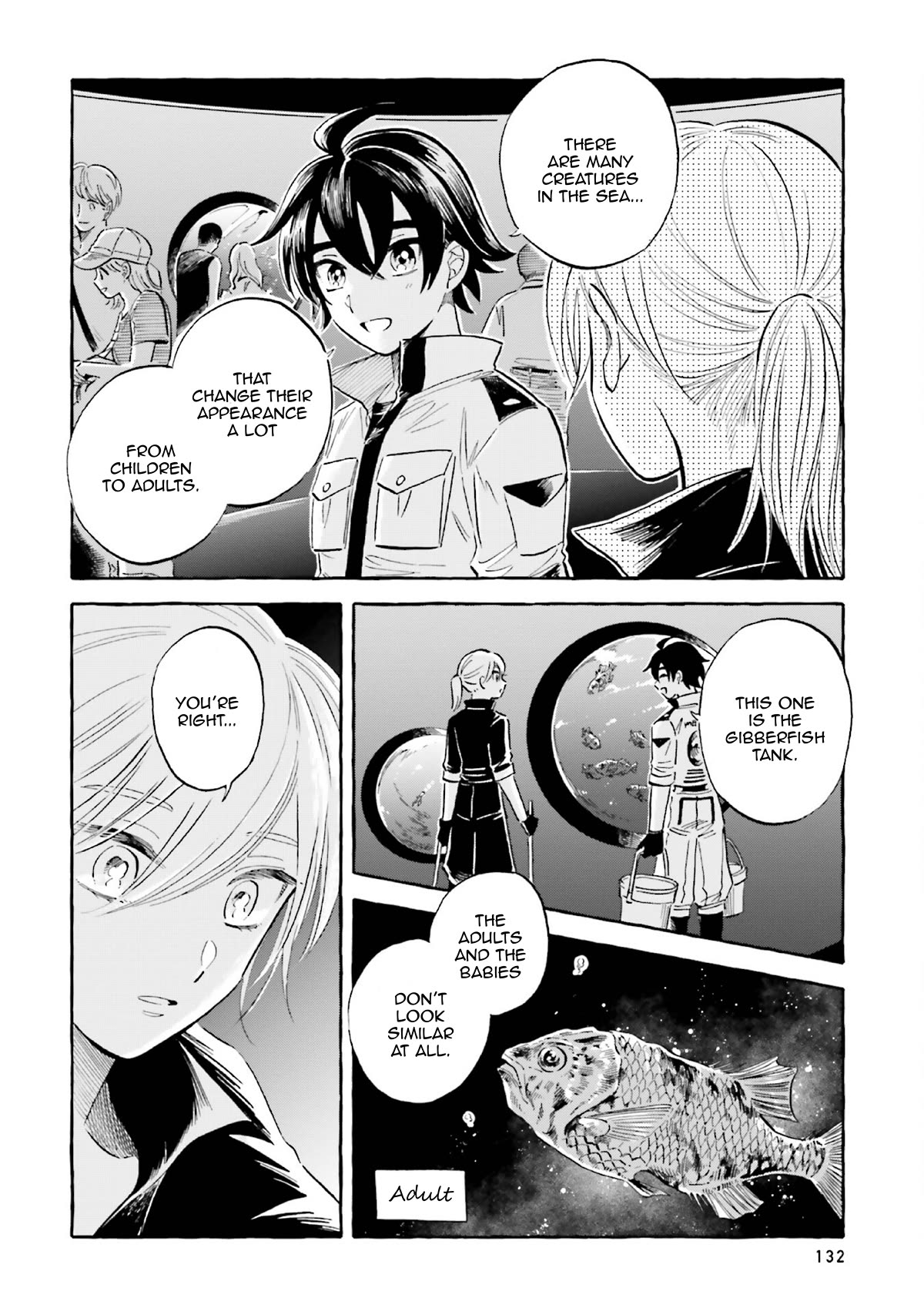 Deep Sea Aquarium Magmell Chapter 41 page 16 - Chapter 41: Gibberfish, Part 1