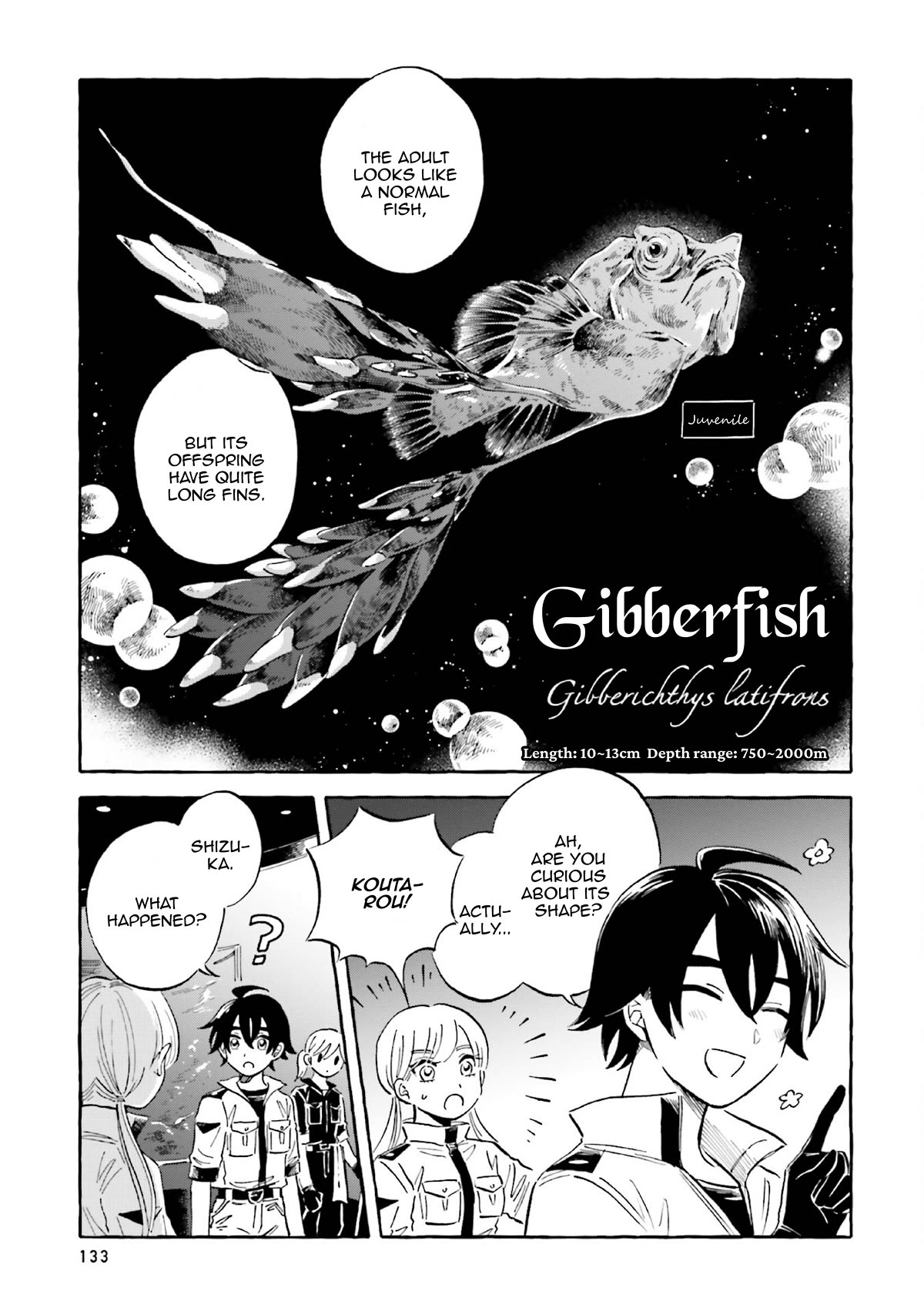 Deep Sea Aquarium Magmell Chapter 41 page 17 - Chapter 41: Gibberfish, Part 1