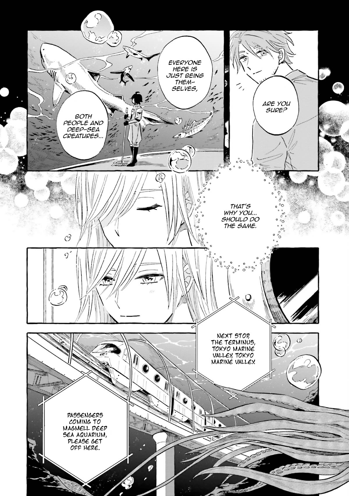 Deep Sea Aquarium Magmell Chapter 41 page 6 - Chapter 41: Gibberfish, Part 1