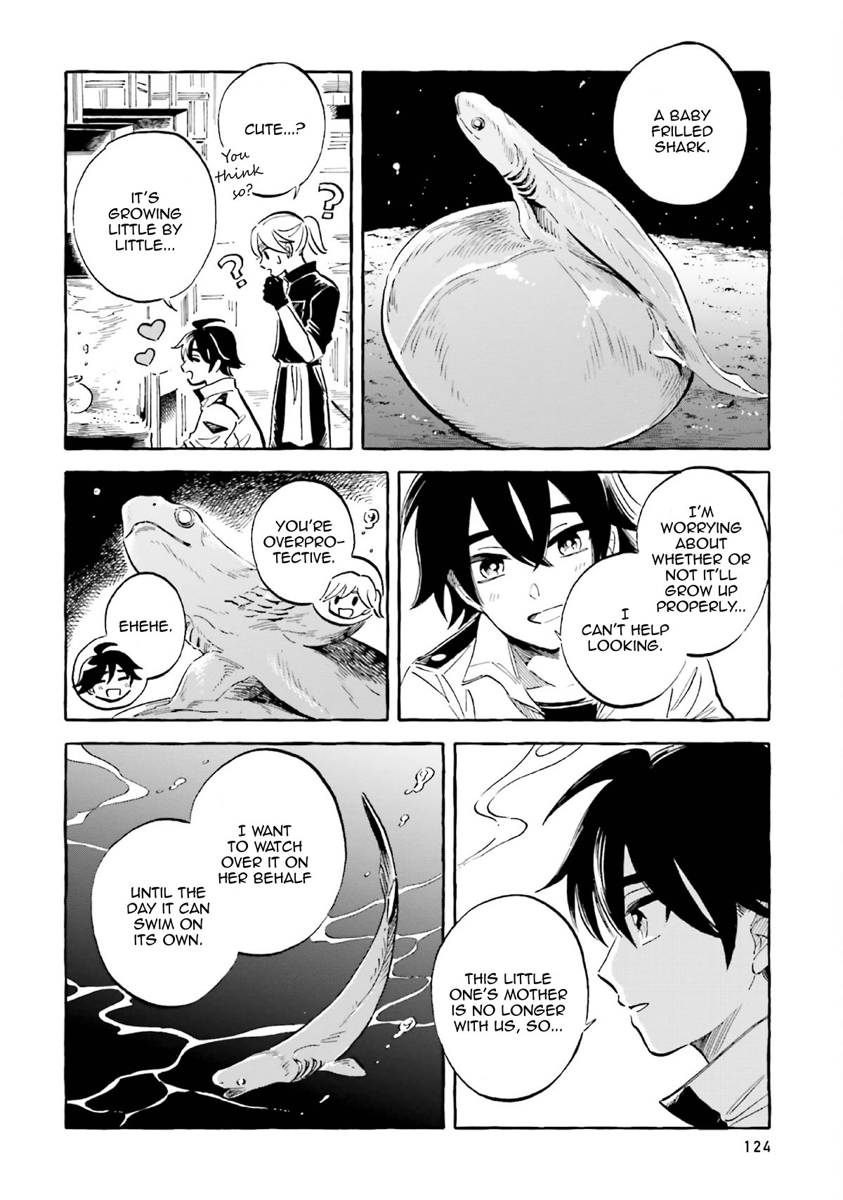Deep Sea Aquarium Magmell Chapter 41 page 8 - Chapter 41: Gibberfish, Part 1
