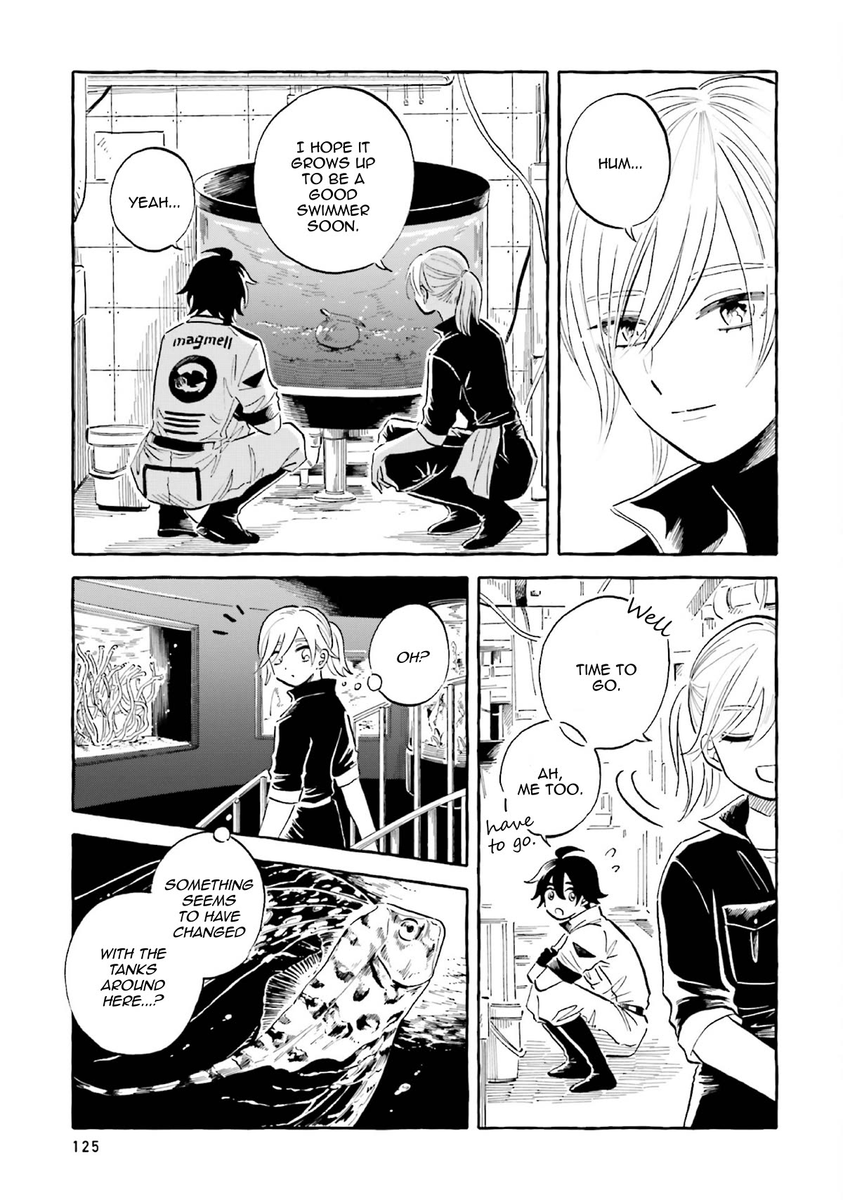 Deep Sea Aquarium Magmell Chapter 41 page 9 - Chapter 41: Gibberfish, Part 1