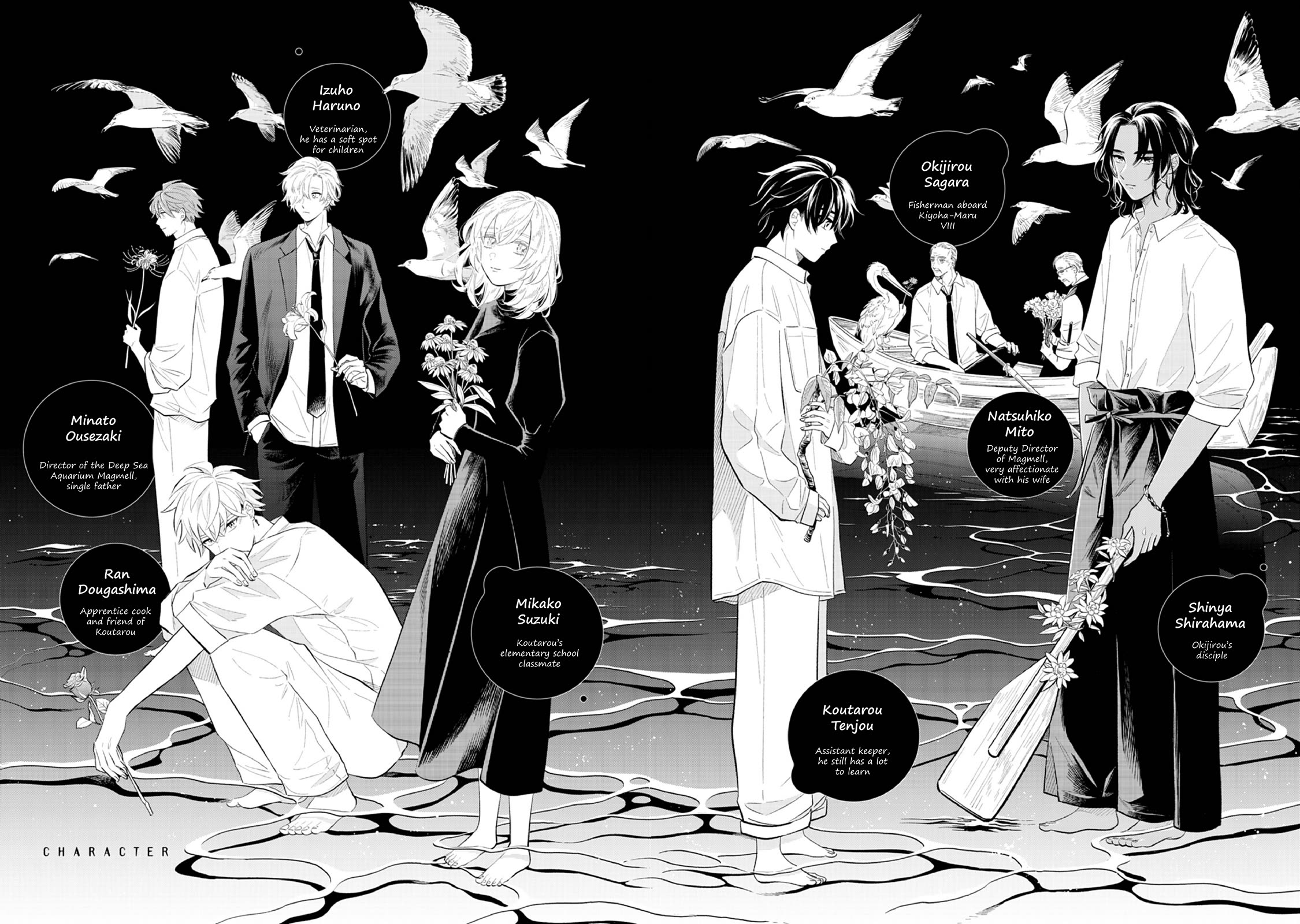 Deep Sea Aquarium Magmell Chapter 42.9 page 11 - Chapter 42.9: Extra - On deck, 10:00 P.M.