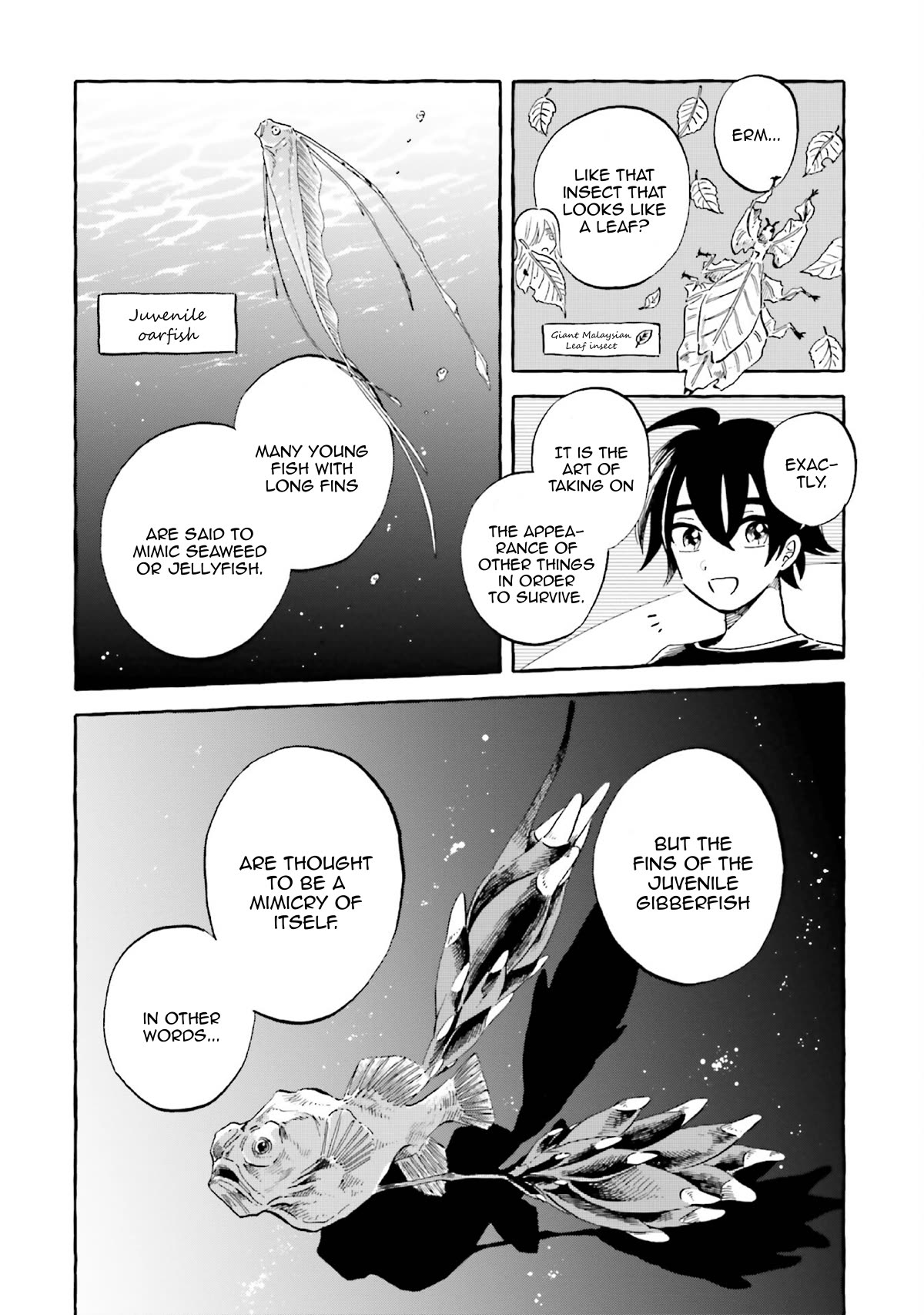 Deep Sea Aquarium Magmell Chapter 42 page 10 - Chapter 42: Gibberfish, Part 2