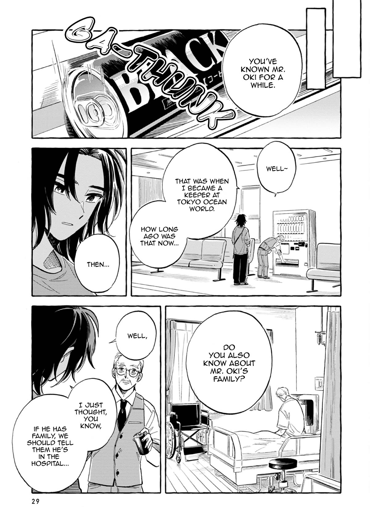 Deep Sea Aquarium Magmell Chapter 43 page 14 - Chapter 43: Giant Sunfish, Part 1