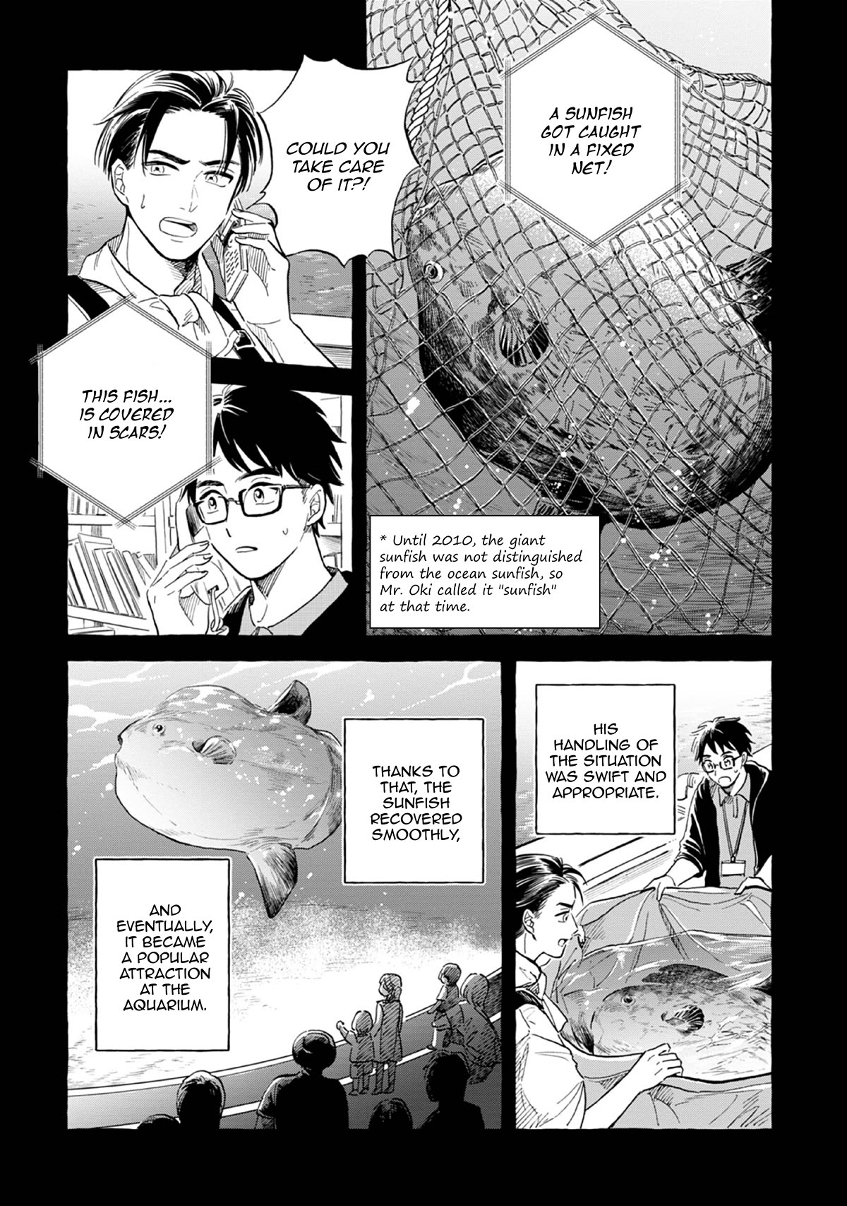 Deep Sea Aquarium Magmell Chapter 43 page 17 - Chapter 43: Giant Sunfish, Part 1