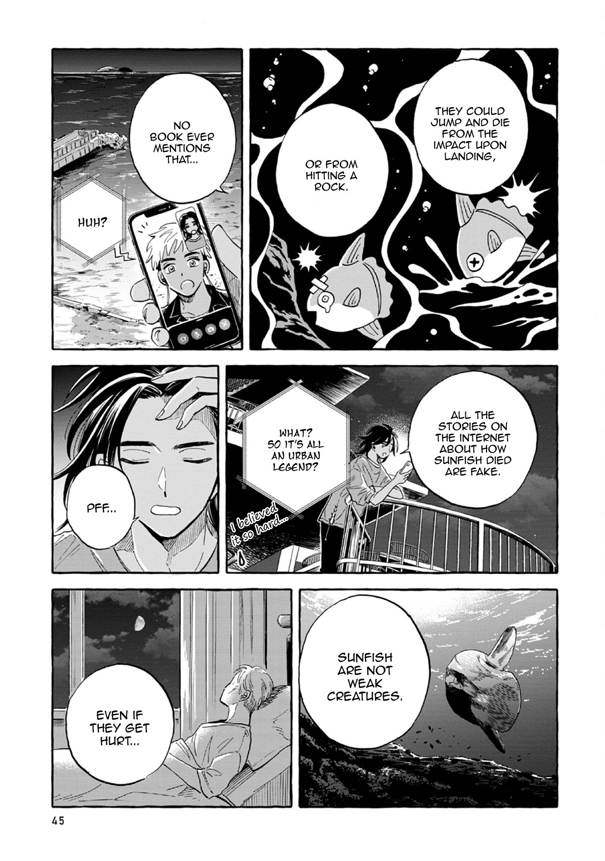 Deep Sea Aquarium Magmell Chapter 43 page 30 - Chapter 43: Giant Sunfish, Part 1