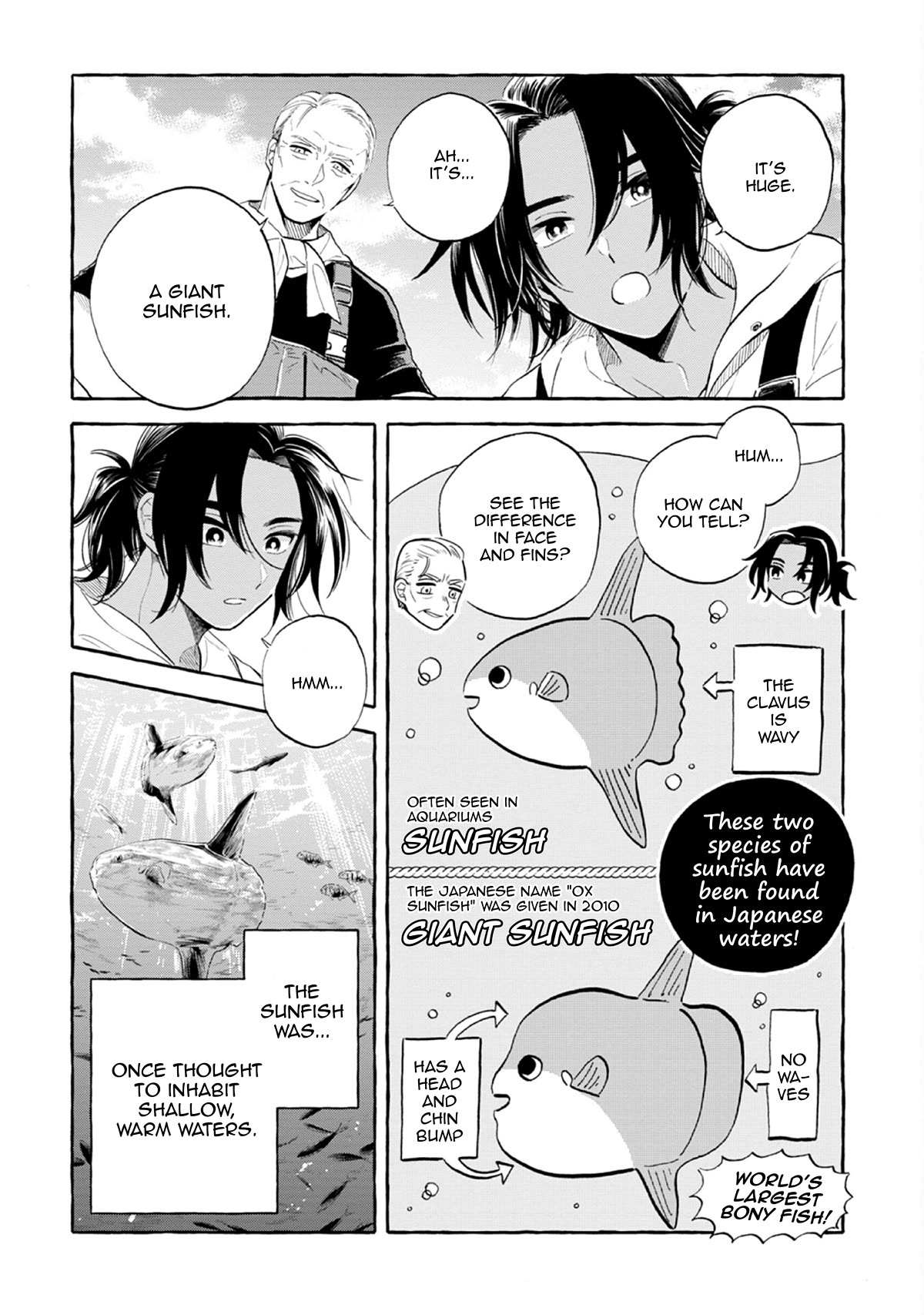 Deep Sea Aquarium Magmell Chapter 43 page 5 - Chapter 43: Giant Sunfish, Part 1