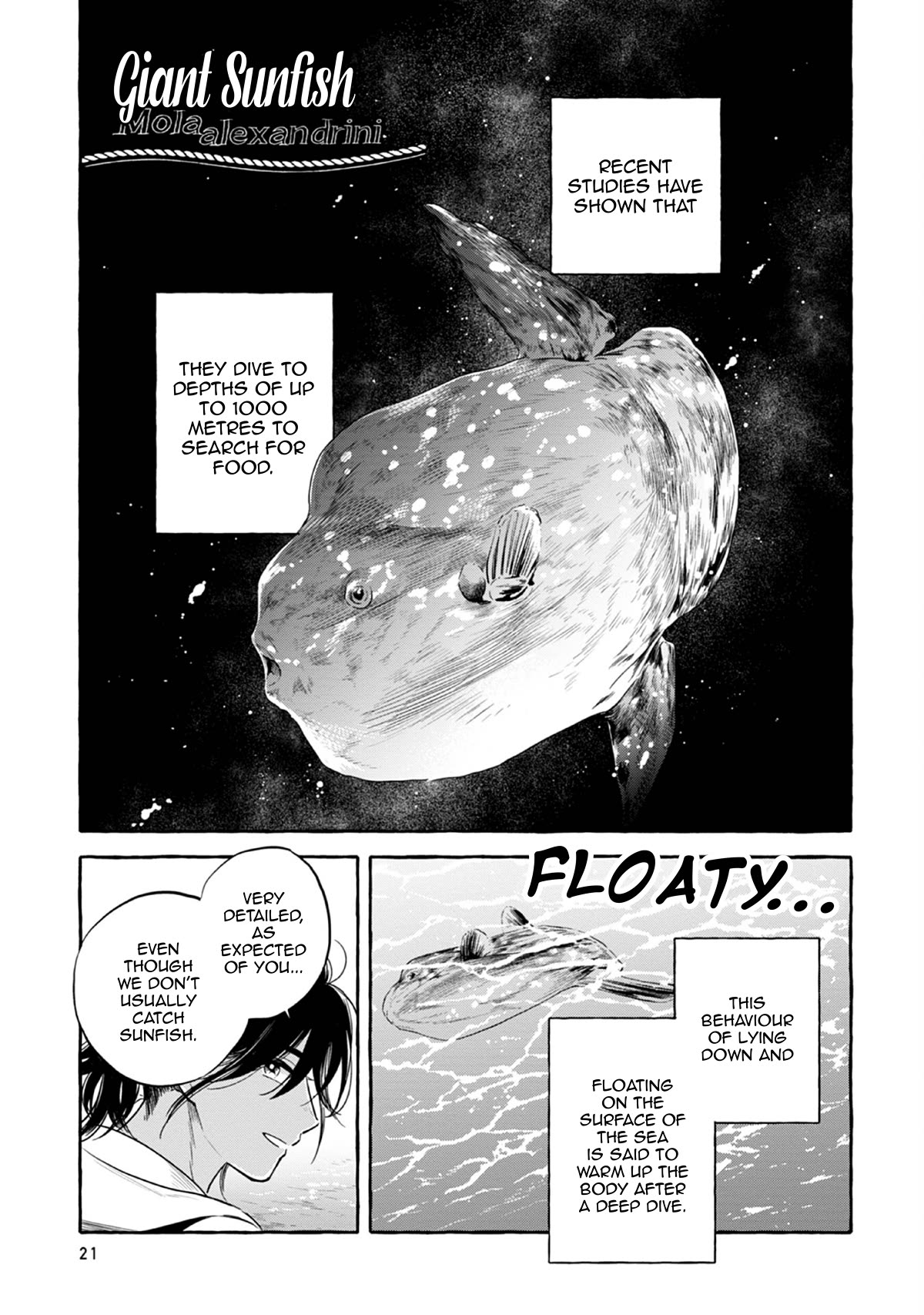 Deep Sea Aquarium Magmell Chapter 43 page 6 - Chapter 43: Giant Sunfish, Part 1