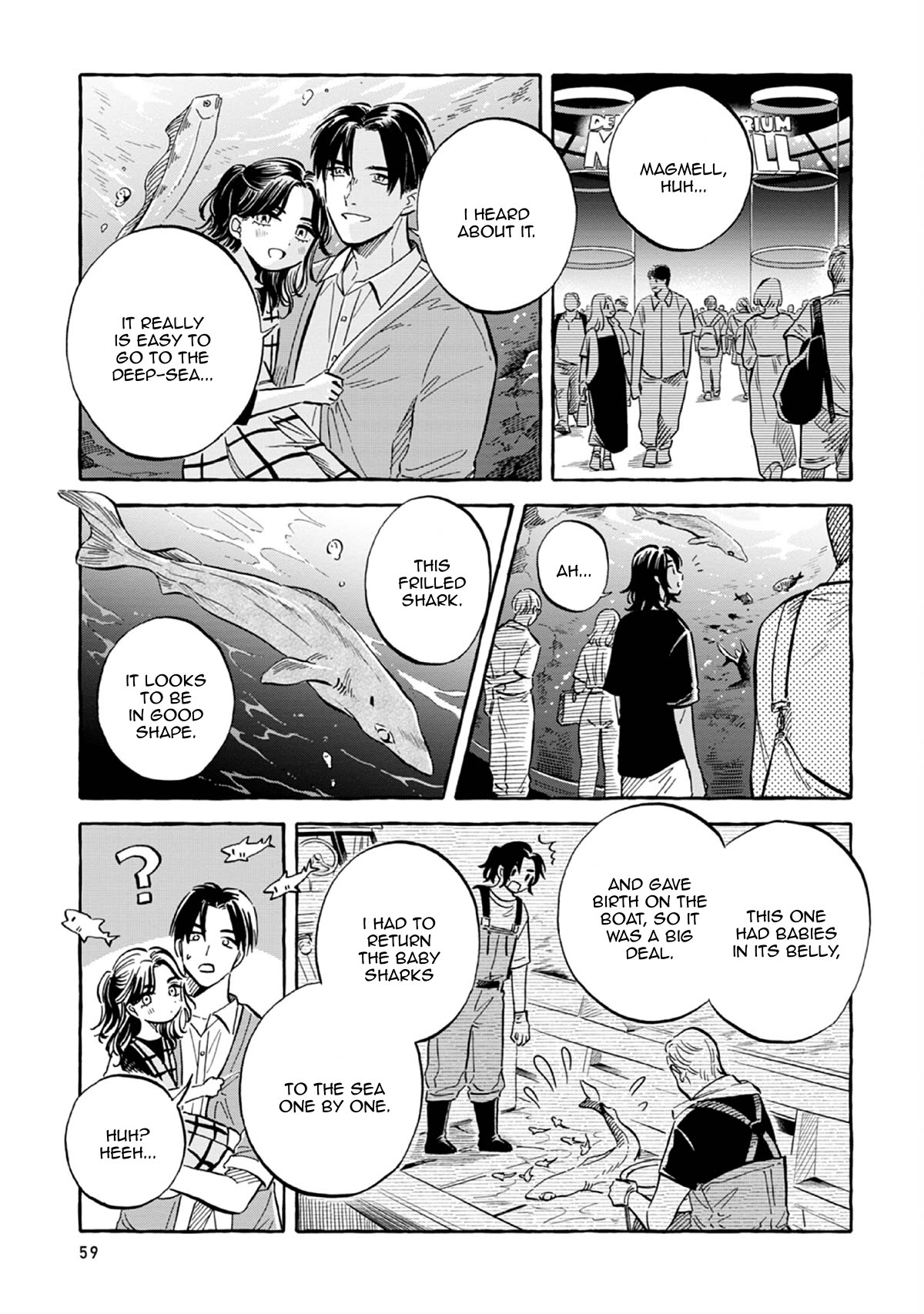 Deep Sea Aquarium Magmell Chapter 44 page 11 - Chapter 44: Giant Sunfish, Part 2
