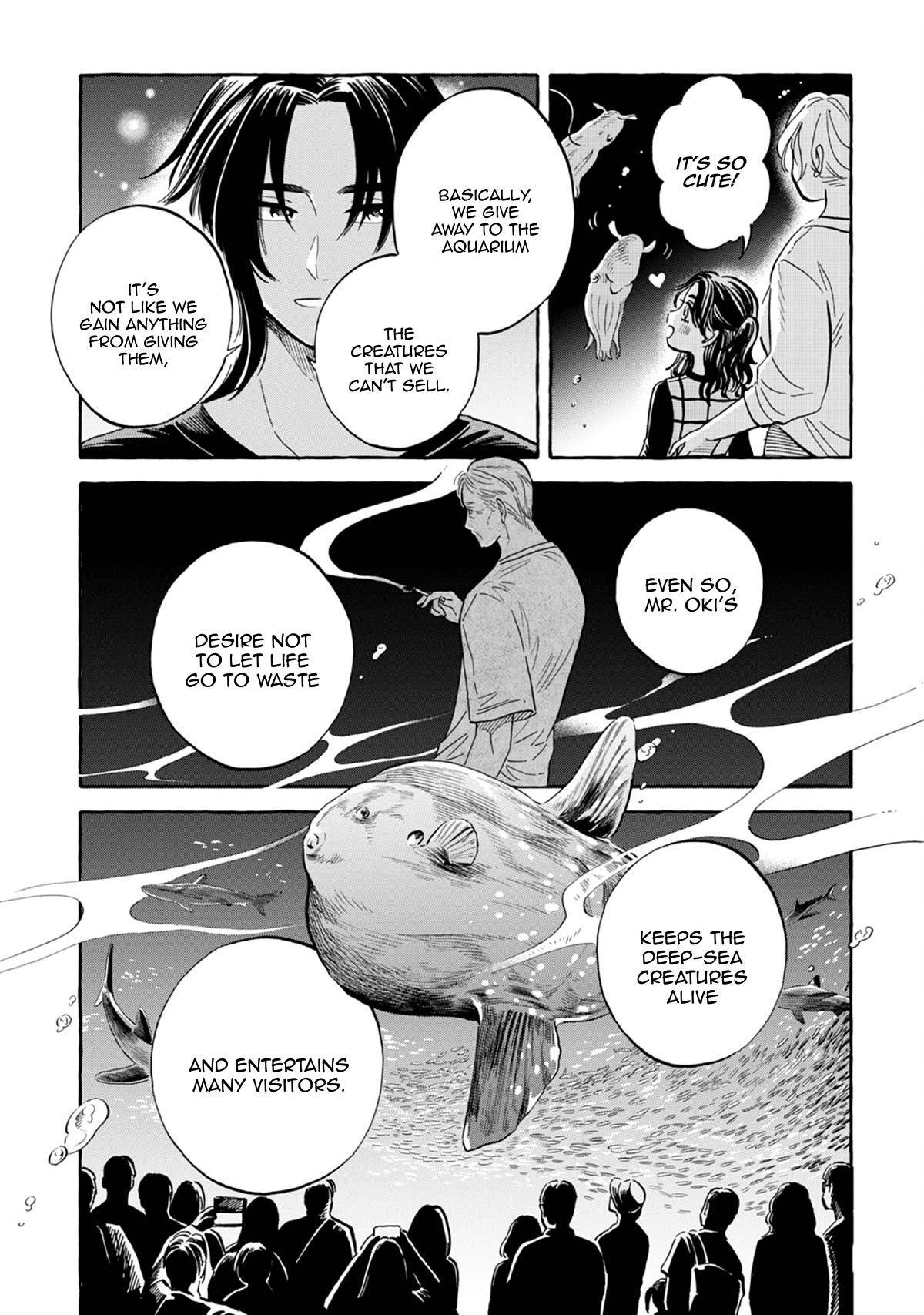 Deep Sea Aquarium Magmell Chapter 44 page 13 - Chapter 44: Giant Sunfish, Part 2