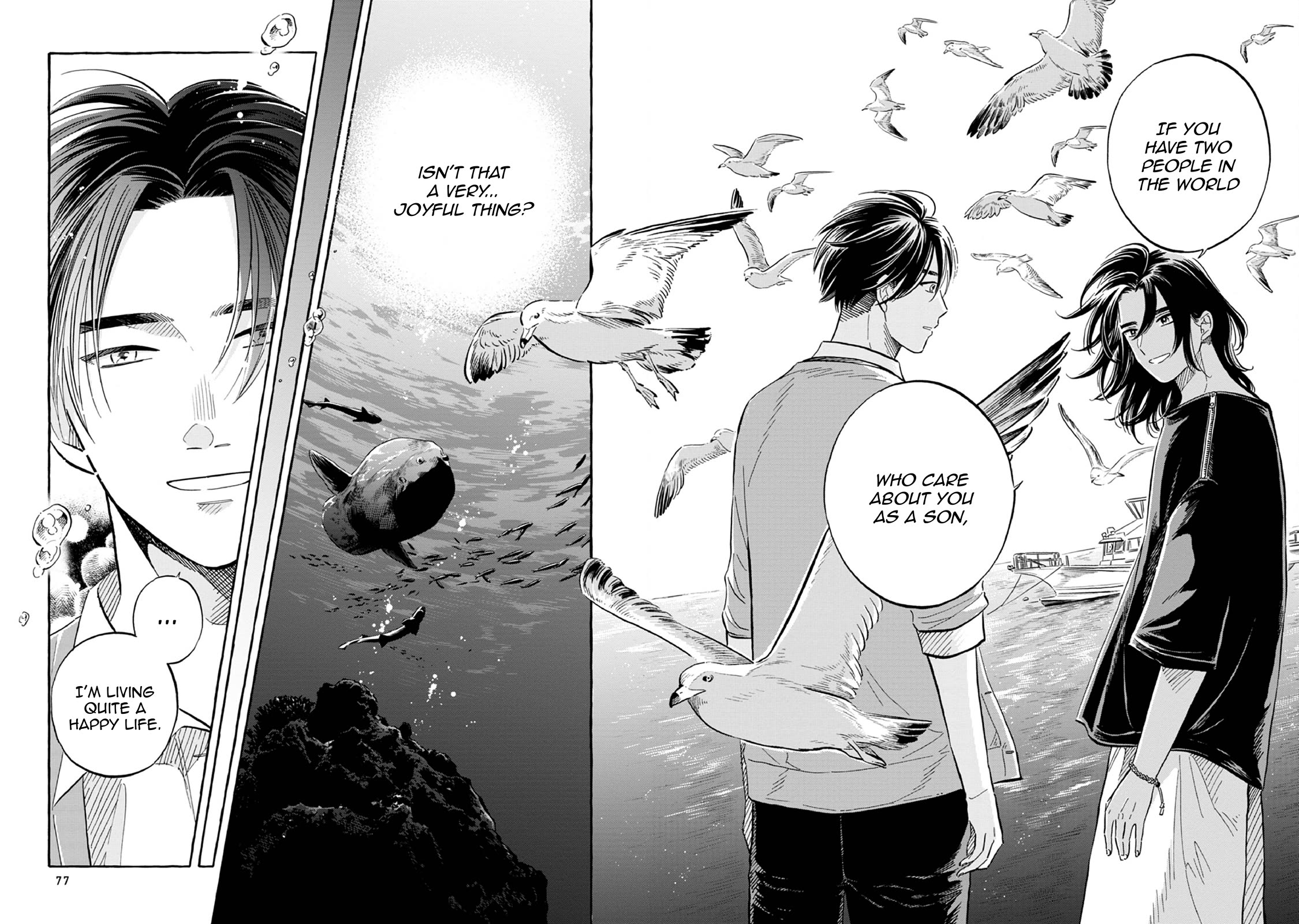 Deep Sea Aquarium Magmell Chapter 44 page 28 - Chapter 44: Giant Sunfish, Part 2