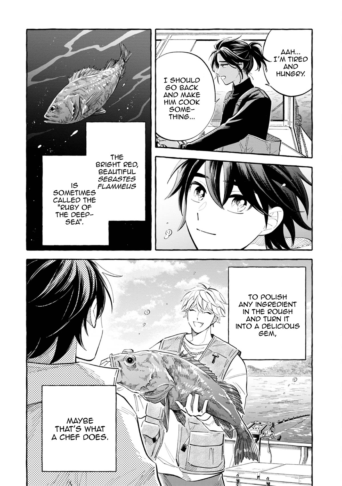 Deep Sea Aquarium Magmell Chapter 45 page 36 - Chapter 45: Sebastes Flammeus