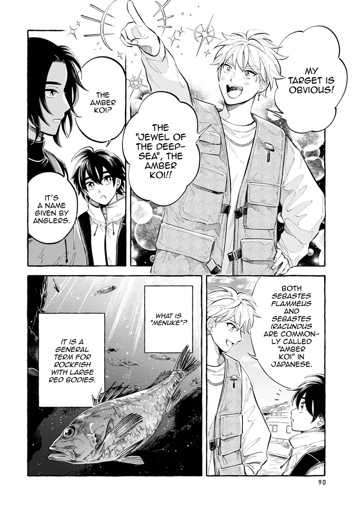 Deep Sea Aquarium Magmell Chapter 45 page 4 - Chapter 45: Sebastes Flammeus
