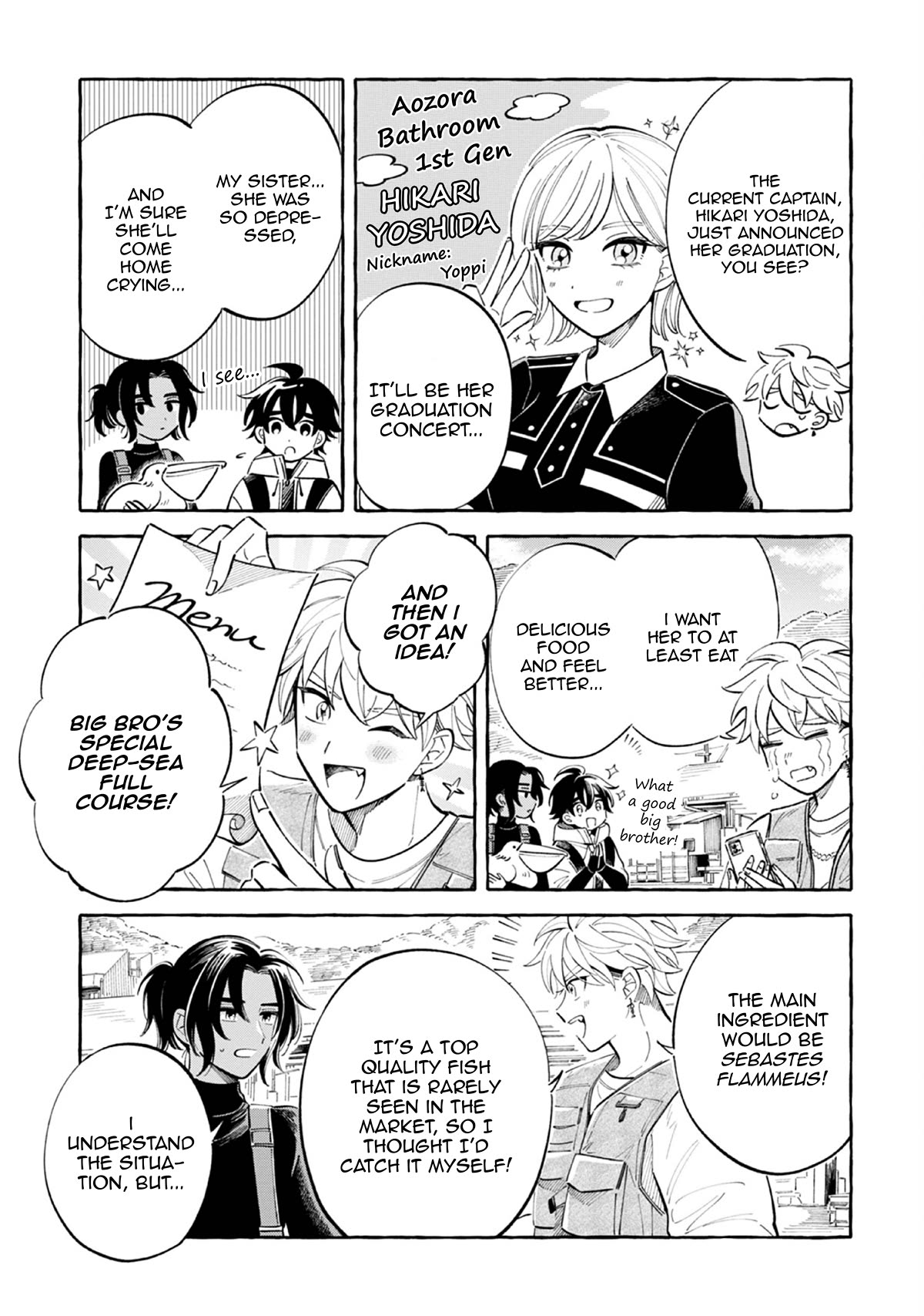 Deep Sea Aquarium Magmell Chapter 45 page 7 - Chapter 45: Sebastes Flammeus