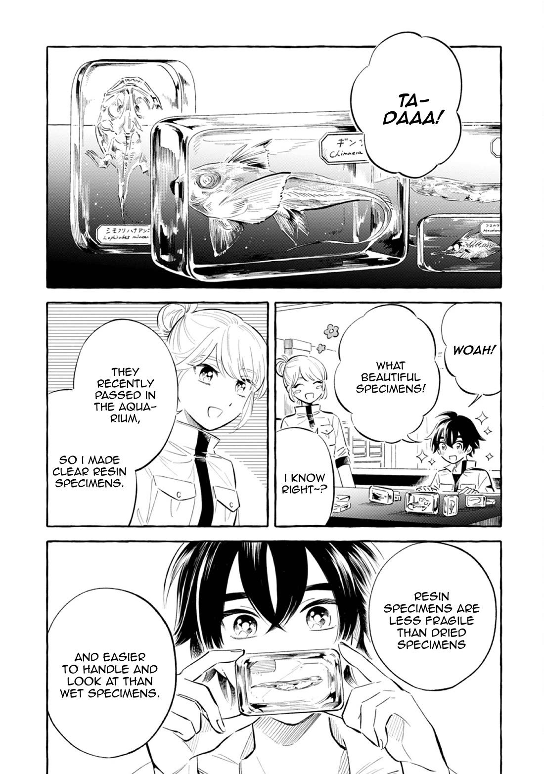 Deep Sea Aquarium Magmell Chapter 46 page 7 - Chapter 46: Hadal Snailfish, Part 1