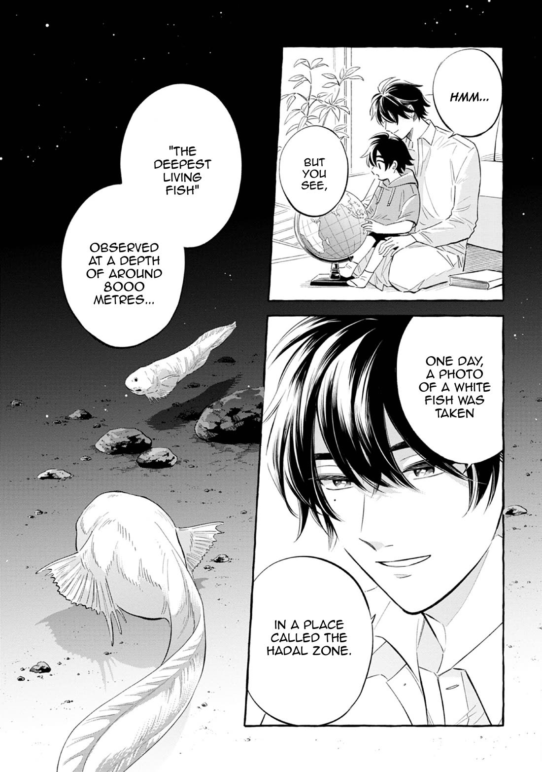 Deep Sea Aquarium Magmell Chapter 47 page 2 - Chapter 47: Hadal Snailfish, Part 2