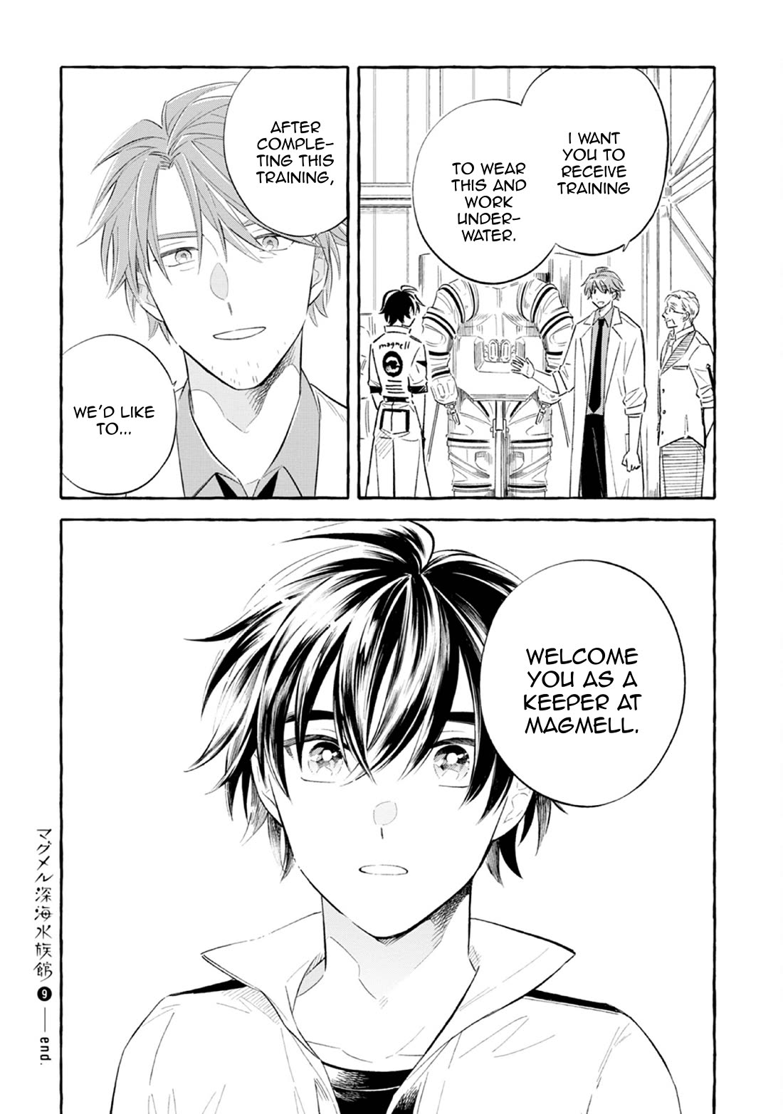 Deep Sea Aquarium Magmell Chapter 47 page 36 - Chapter 47: Hadal Snailfish, Part 2