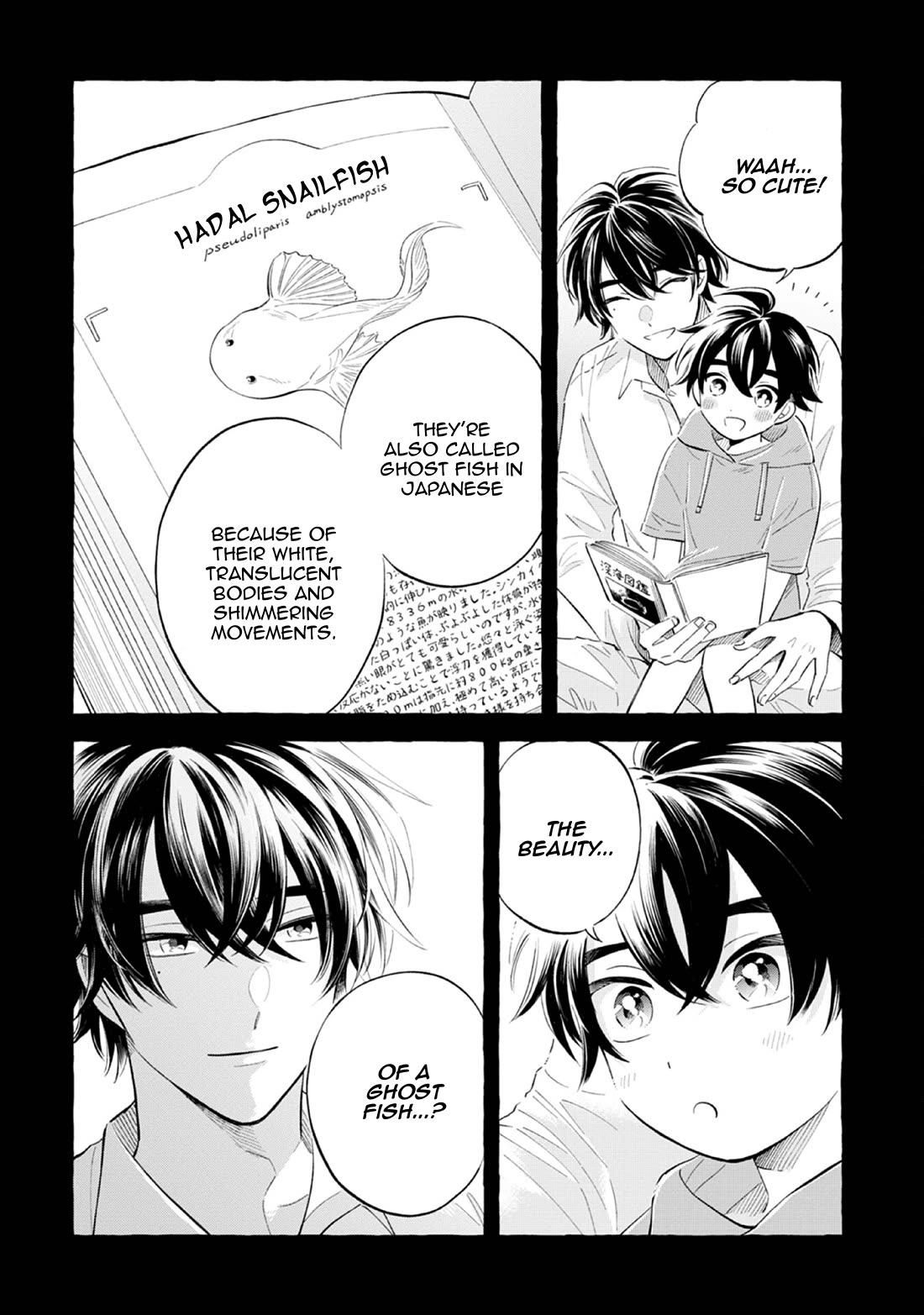 Deep Sea Aquarium Magmell Chapter 47 page 4 - Chapter 47: Hadal Snailfish, Part 2