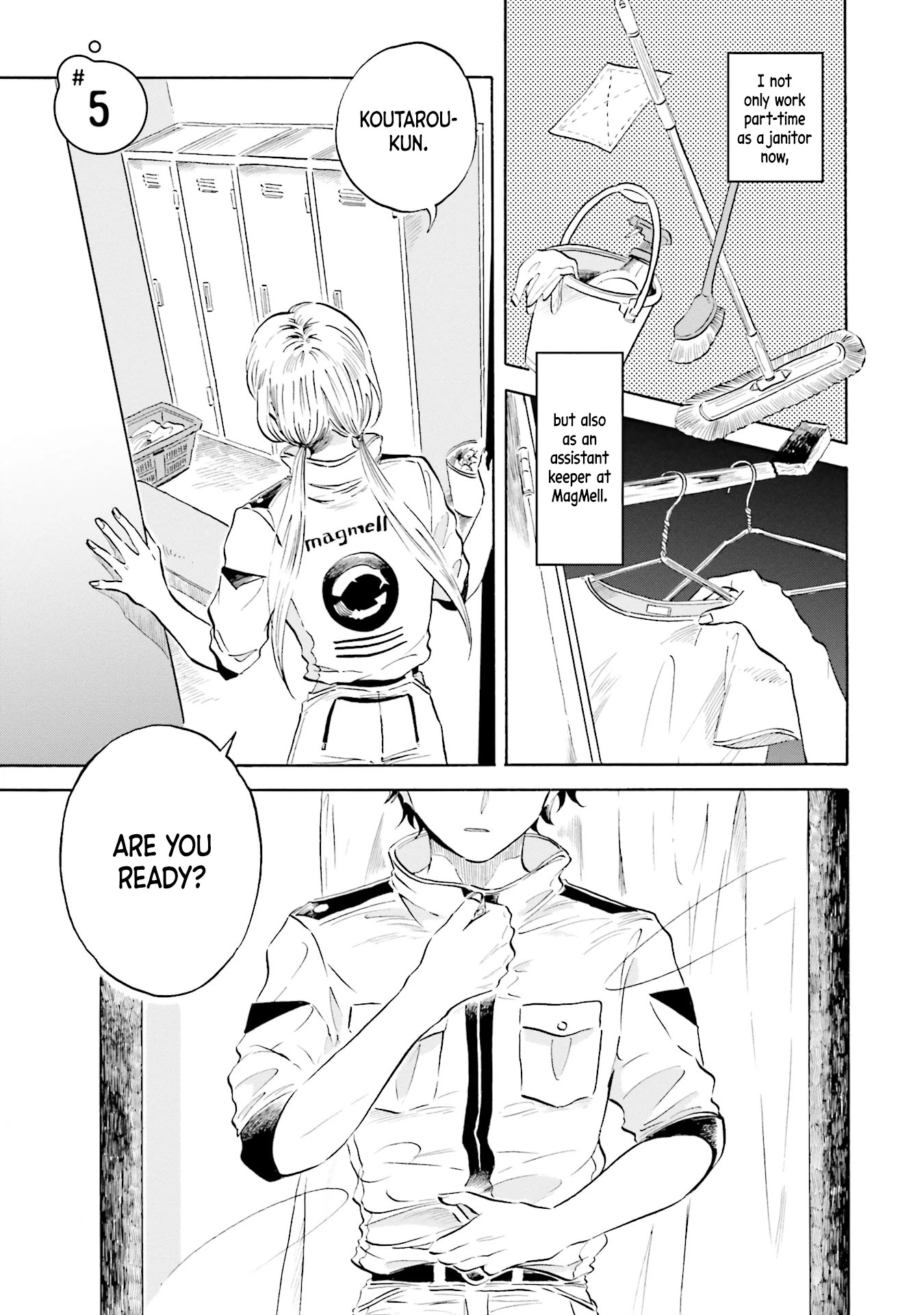 Deep Sea Aquarium Magmell Chapter 5 page 1 - Chapter 5: Atlantic Footballfish