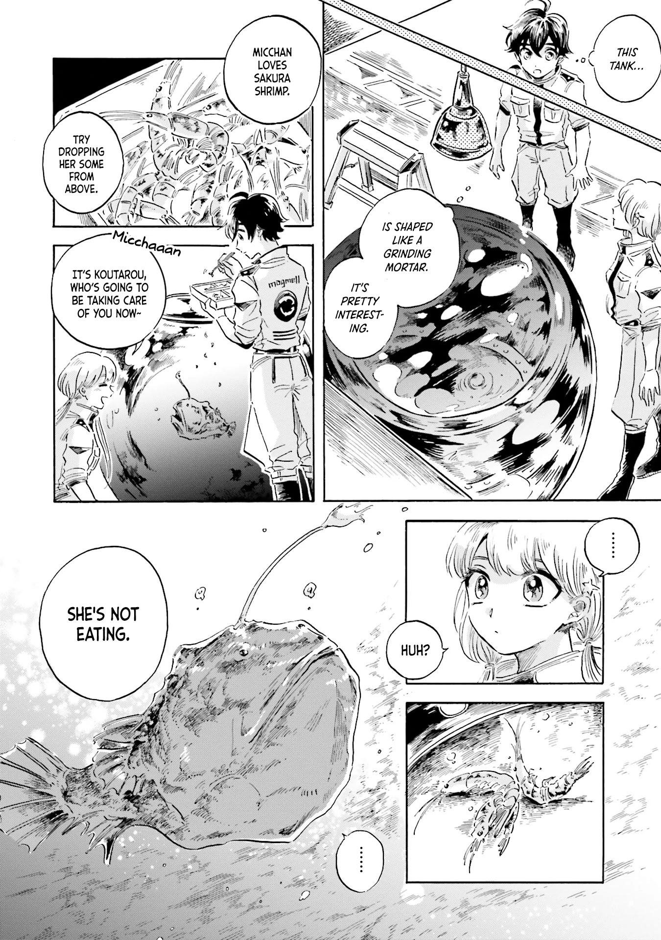 Deep Sea Aquarium Magmell Chapter 5 page 10 - Chapter 5: Atlantic Footballfish