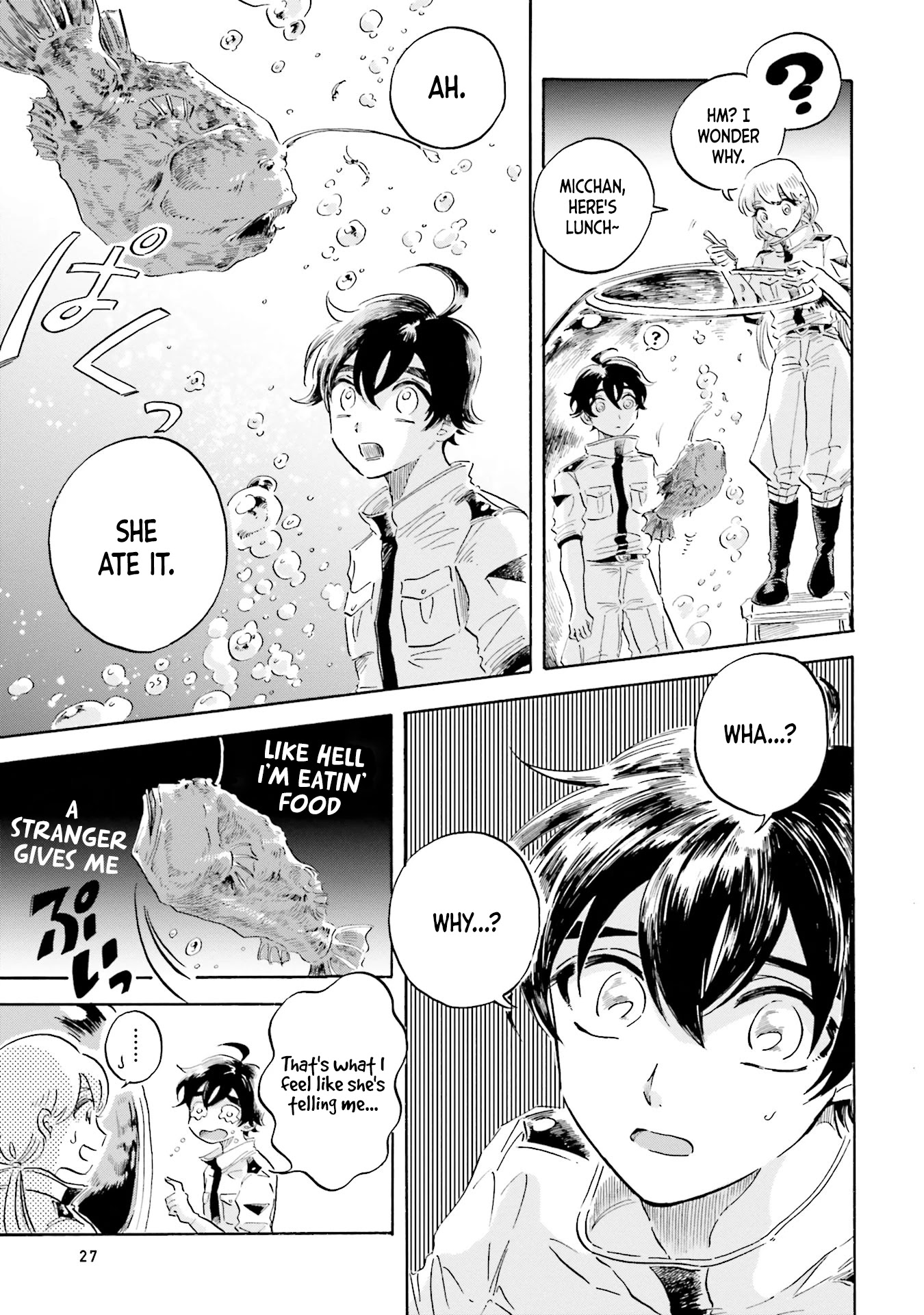 Deep Sea Aquarium Magmell Chapter 5 page 11 - Chapter 5: Atlantic Footballfish