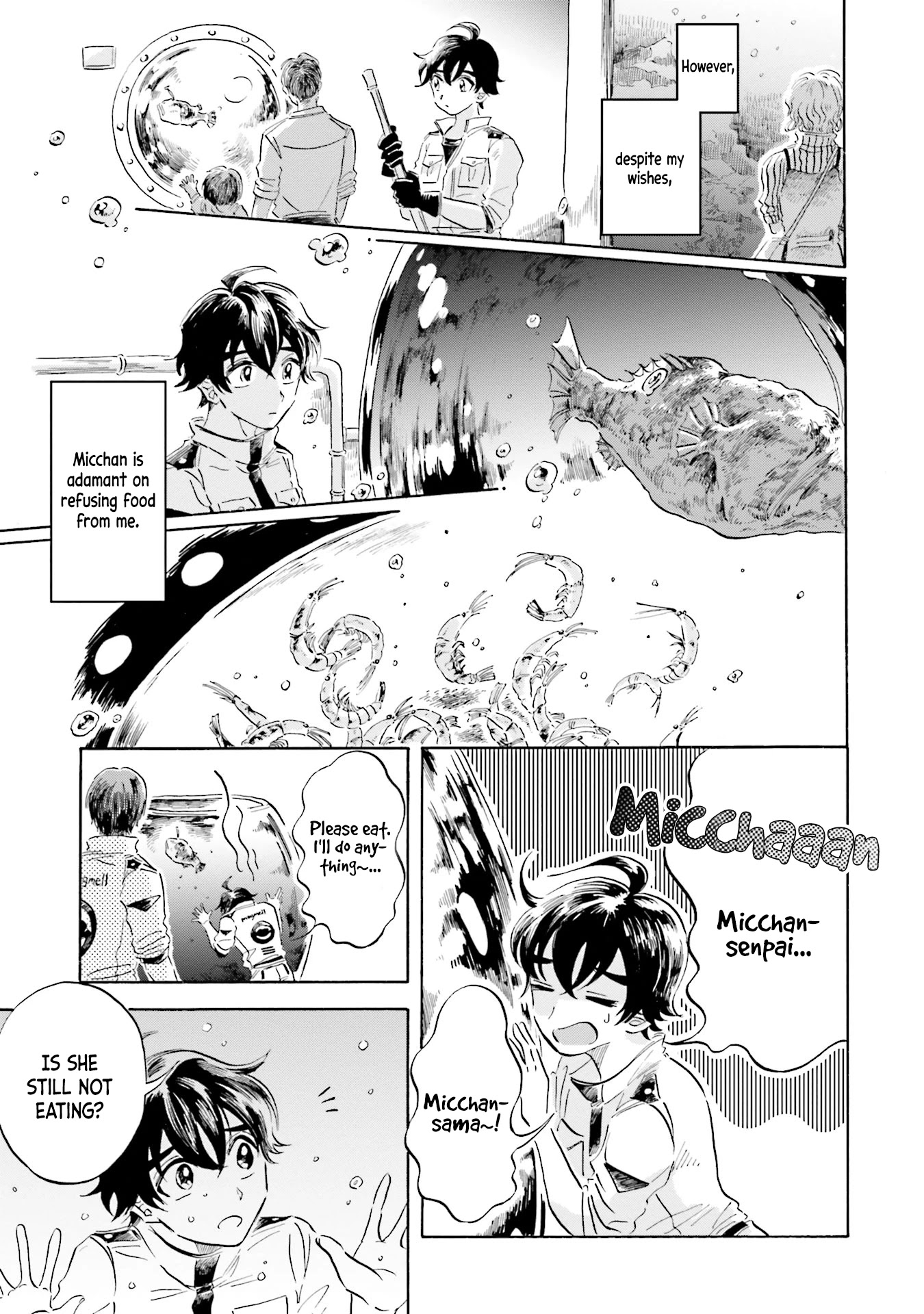 Deep Sea Aquarium Magmell Chapter 5 page 13 - Chapter 5: Atlantic Footballfish