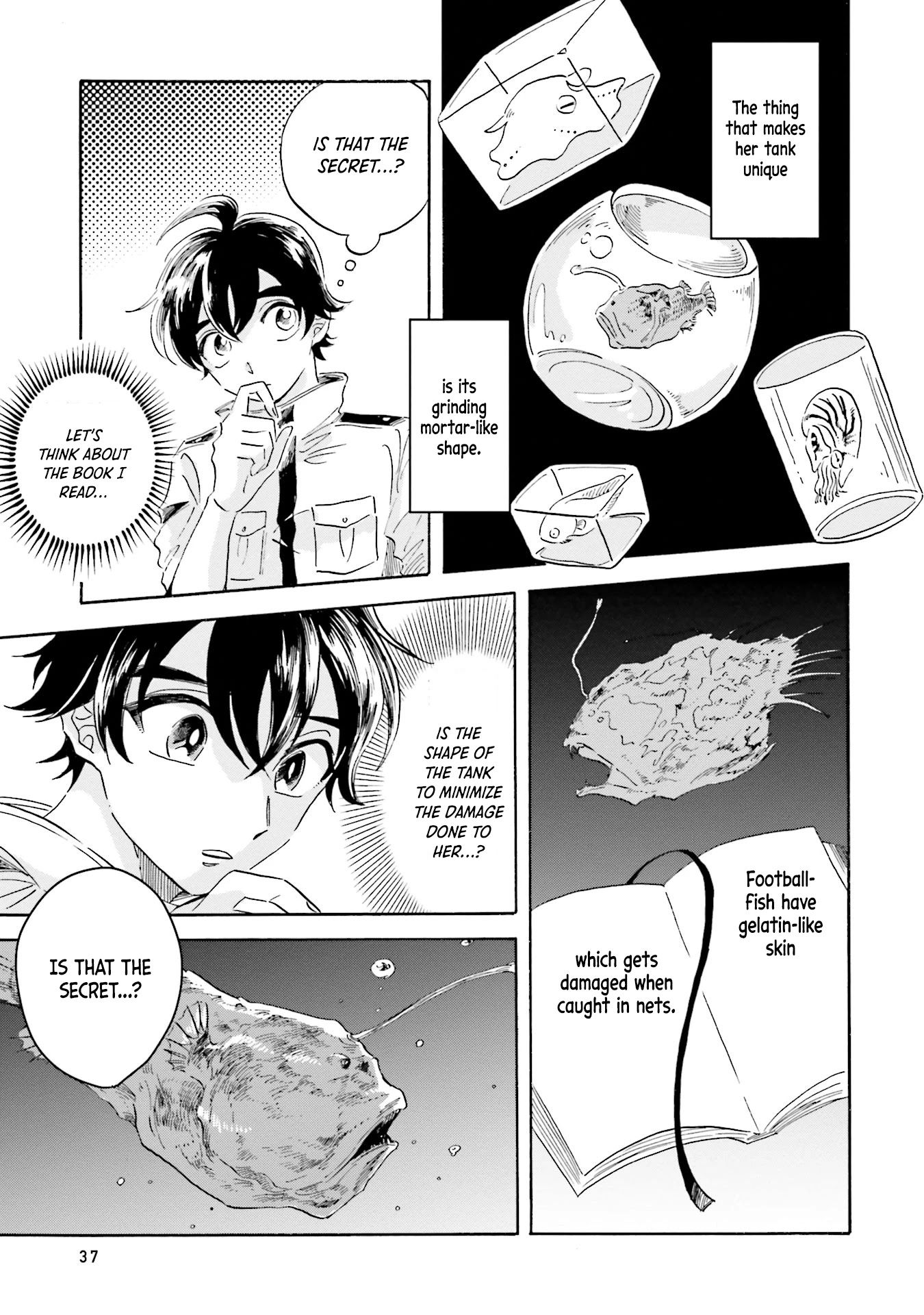 Deep Sea Aquarium Magmell Chapter 5 page 21 - Chapter 5: Atlantic Footballfish