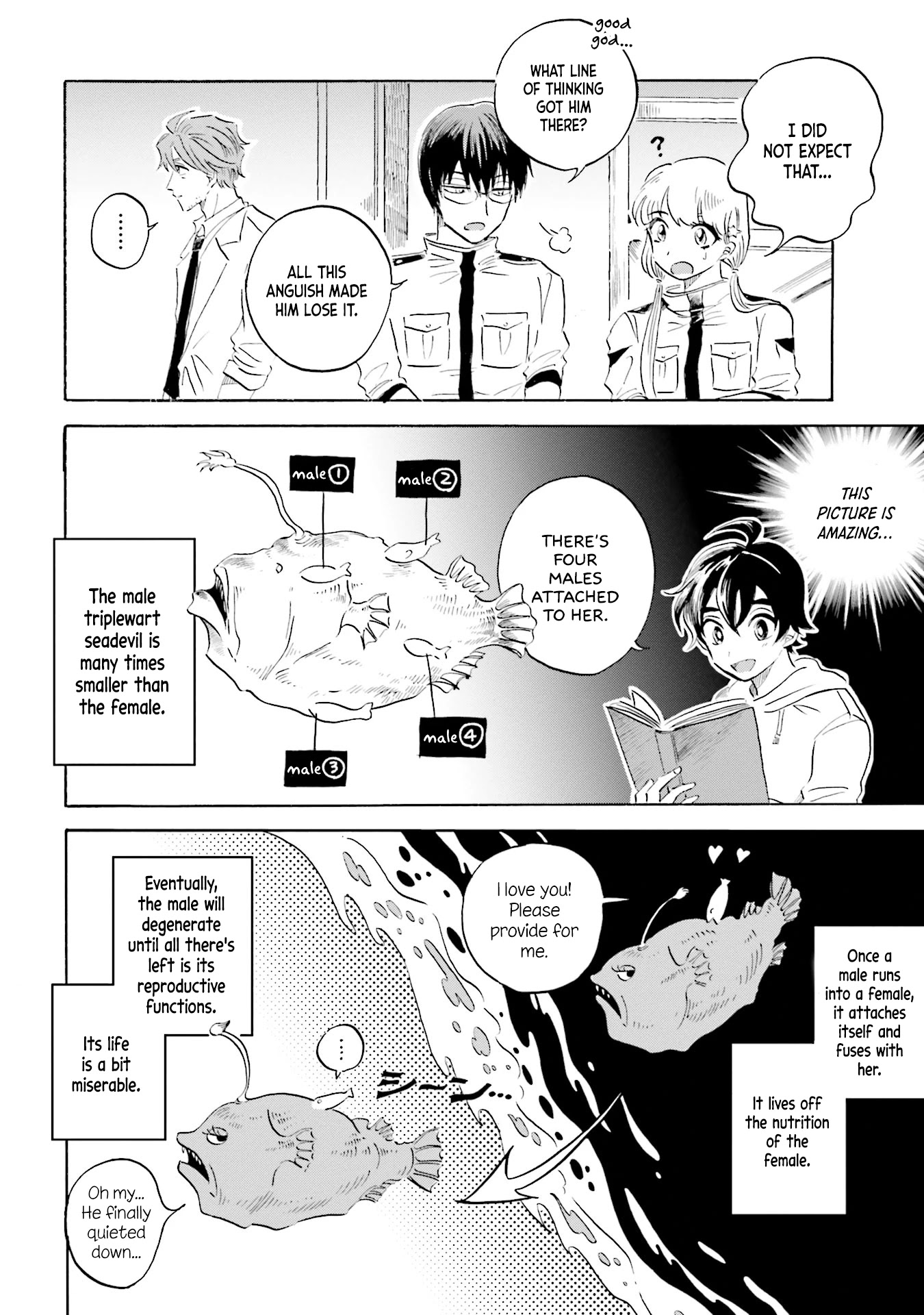 Deep Sea Aquarium Magmell Chapter 5 page 24 - Chapter 5: Atlantic Footballfish