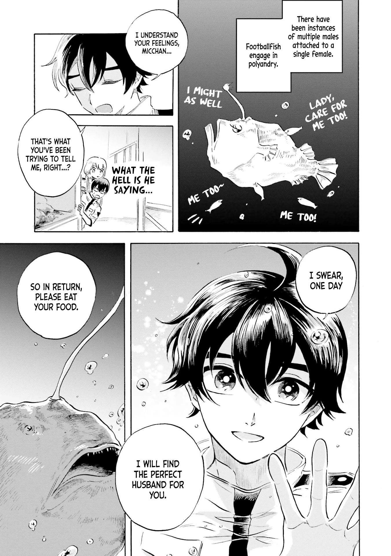 Deep Sea Aquarium Magmell Chapter 5 page 25 - Chapter 5: Atlantic Footballfish
